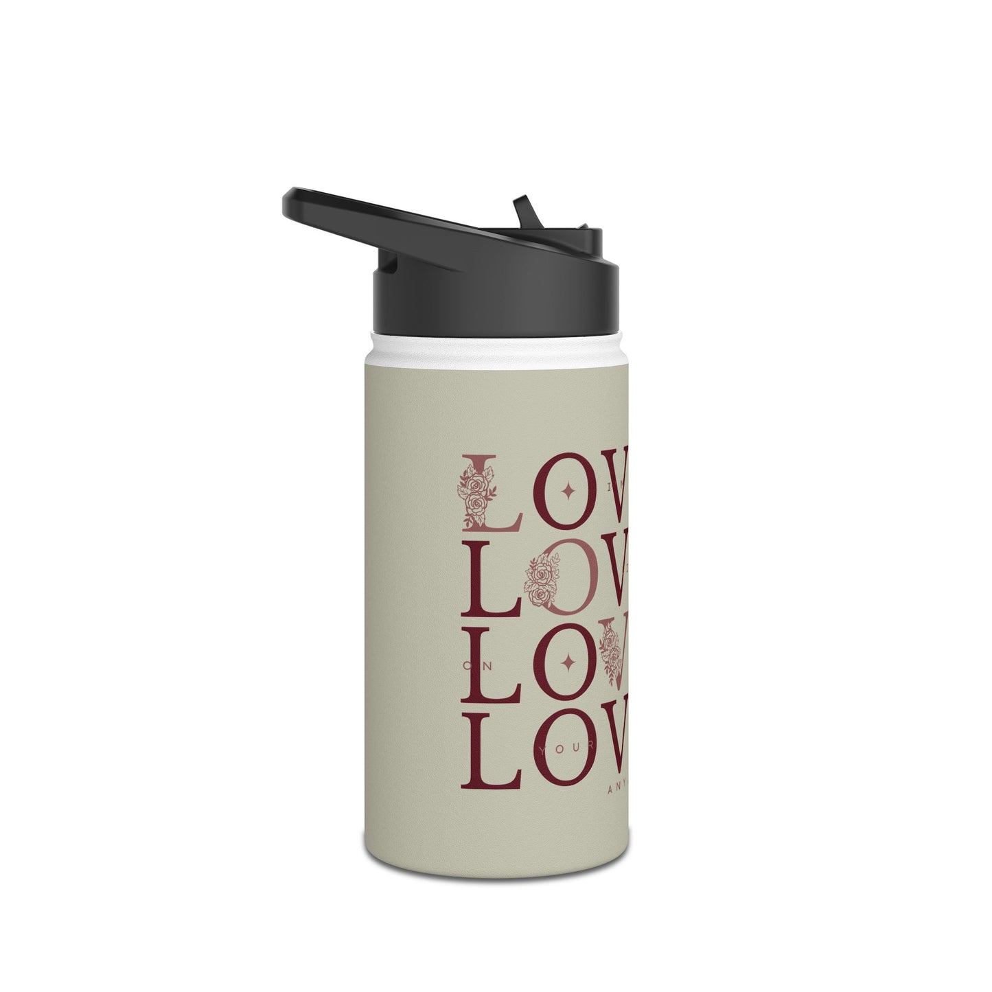 LOYL Reusable Stainless Steel Water Bottle, Eco-Friendly Drinkware, Sustainable Lifestyle