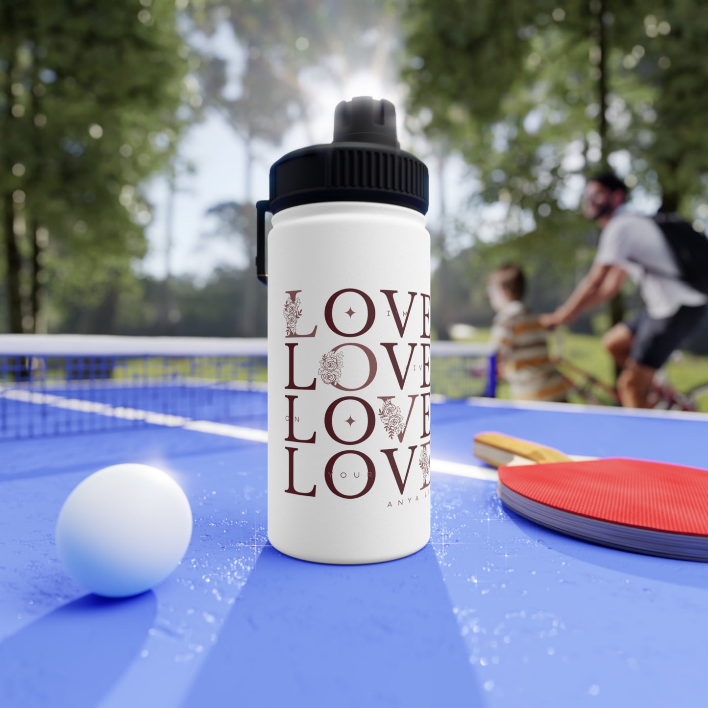 LOYL Steel Water Bottle with Sports Lid | Perfect for Hydration, Fitness, Gym, Outdoors, Travel, Gift Ideas