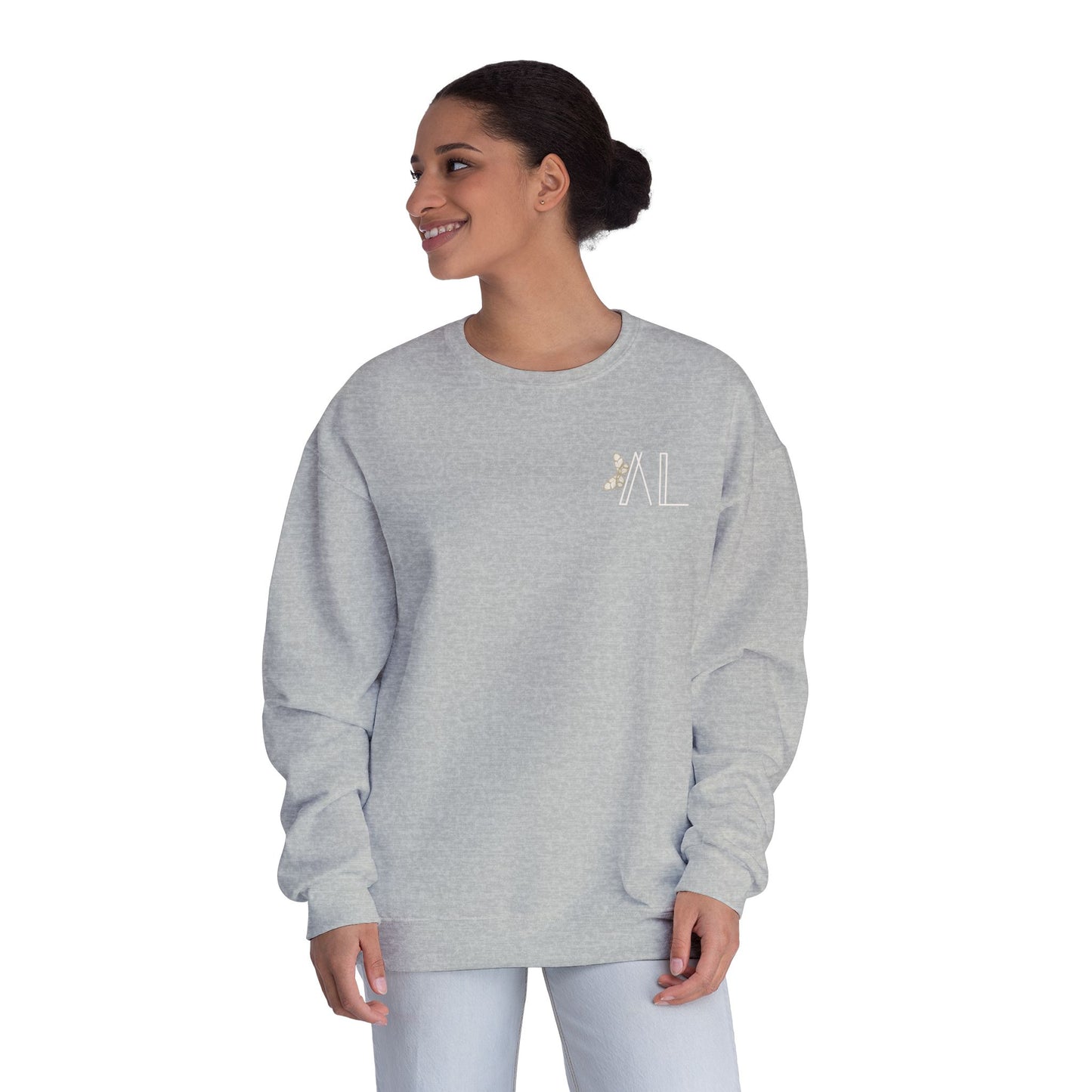 Simple Earth Tones Butterfly Unisex Crewneck Sweatshirt