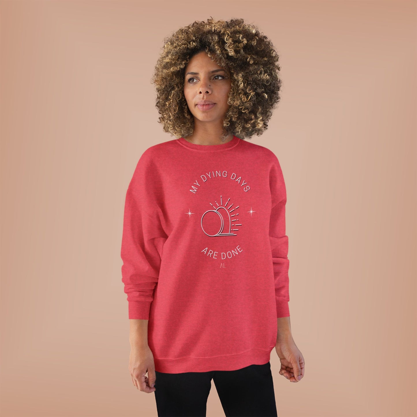 LOYL Dying Days Unisex Crewneck Sweatshirt (light print)