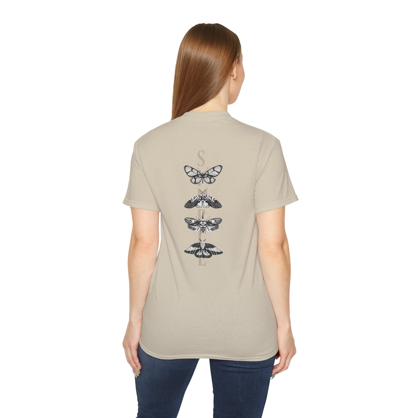 Simple Butterfly Graphic Unisex Ultra Cotton Tee