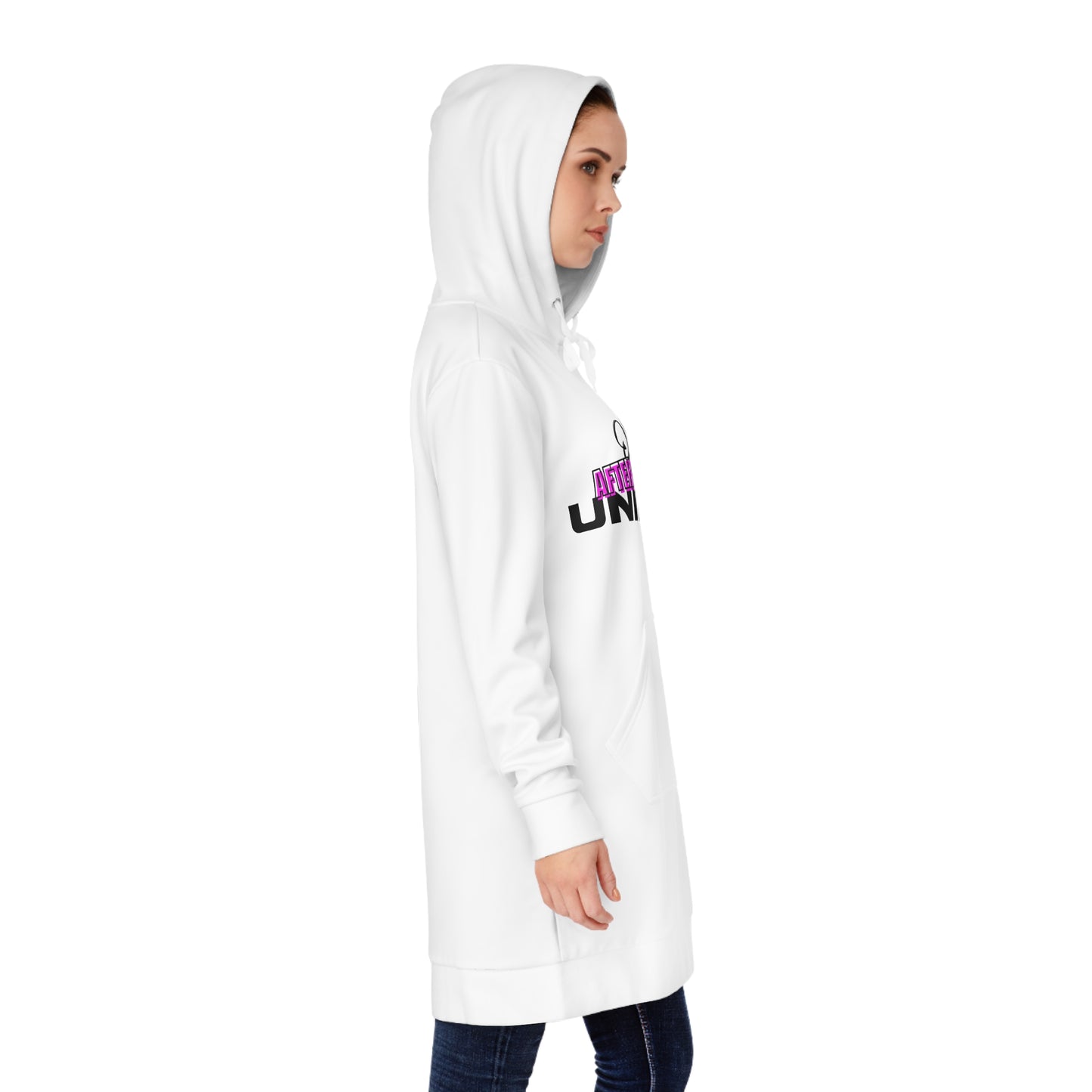 Women's Hoodie Dress - Official After Church Nap Uniform (pink)