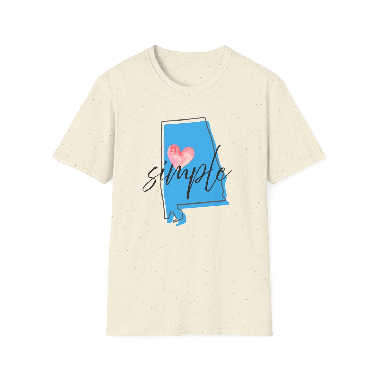 Simple, Alabama Love, Softstyle T-Shirt