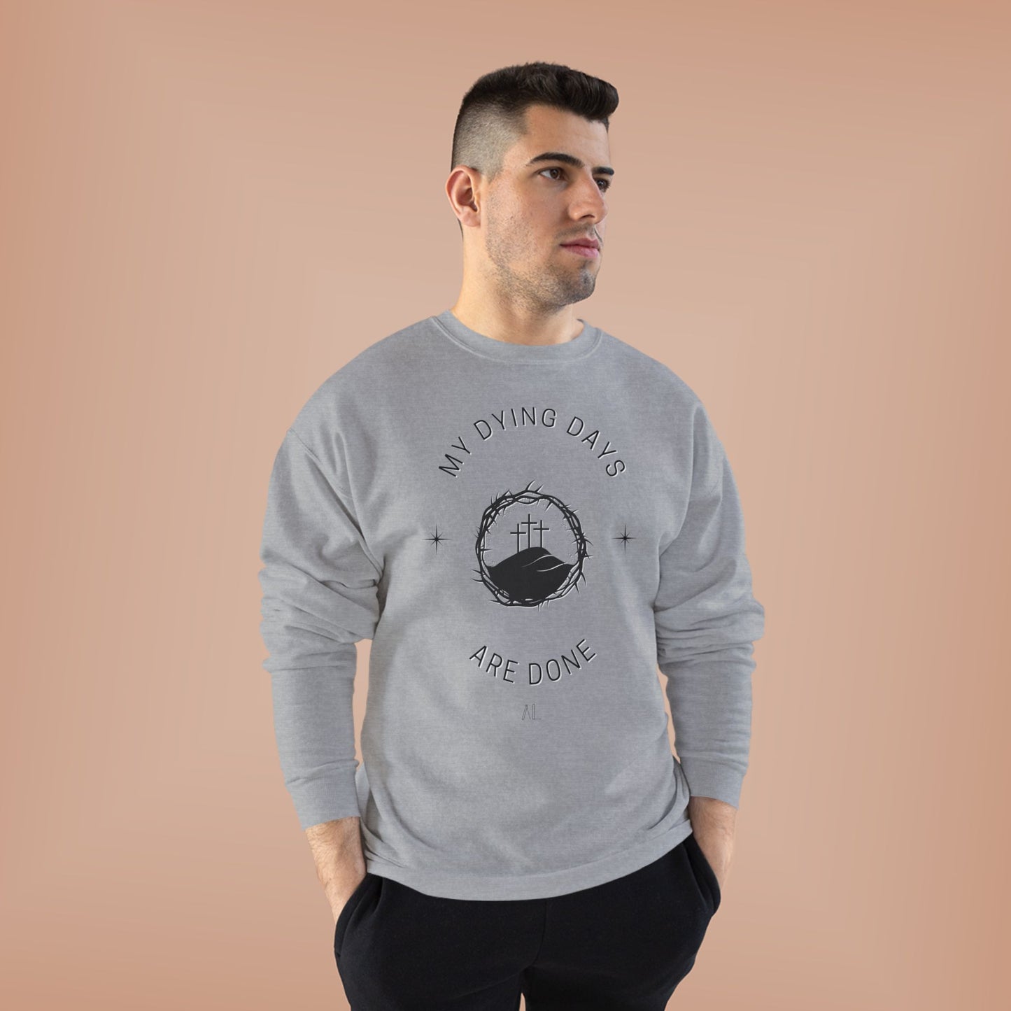 LOYL Dying Days Unisex Crewneck Sweatshirt (dark print)