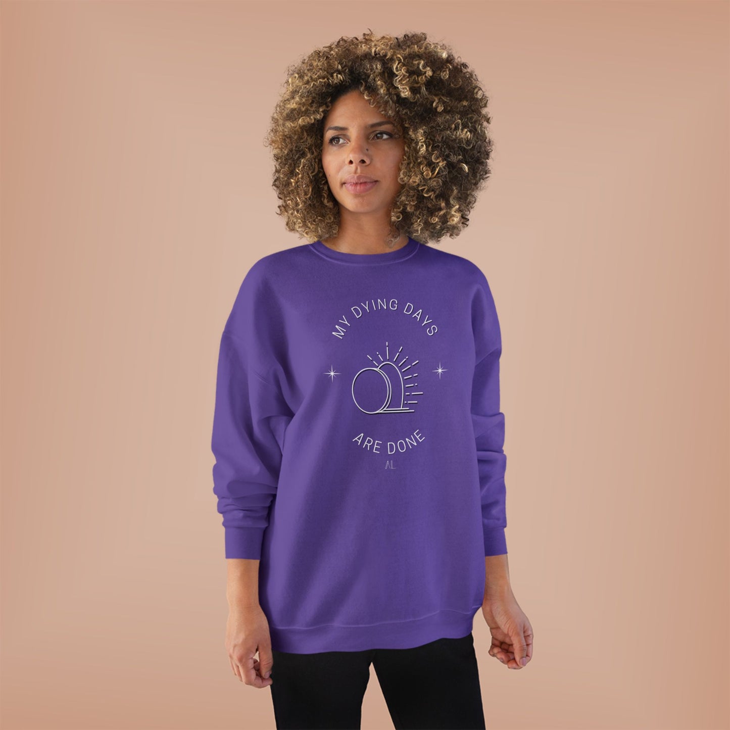 LOYL Dying Days Unisex Crewneck Sweatshirt (light print)
