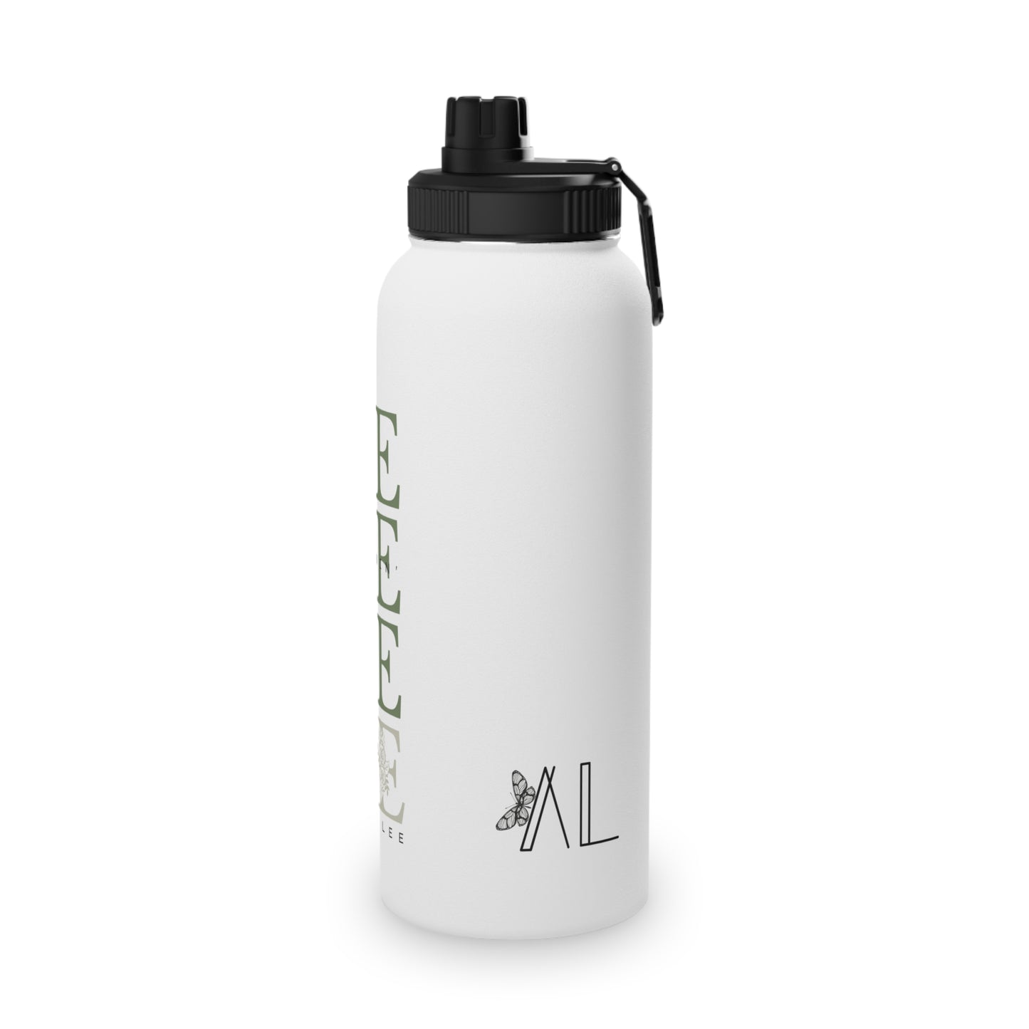 LOYL Stainless Steel Water Bottle, Love (green)
