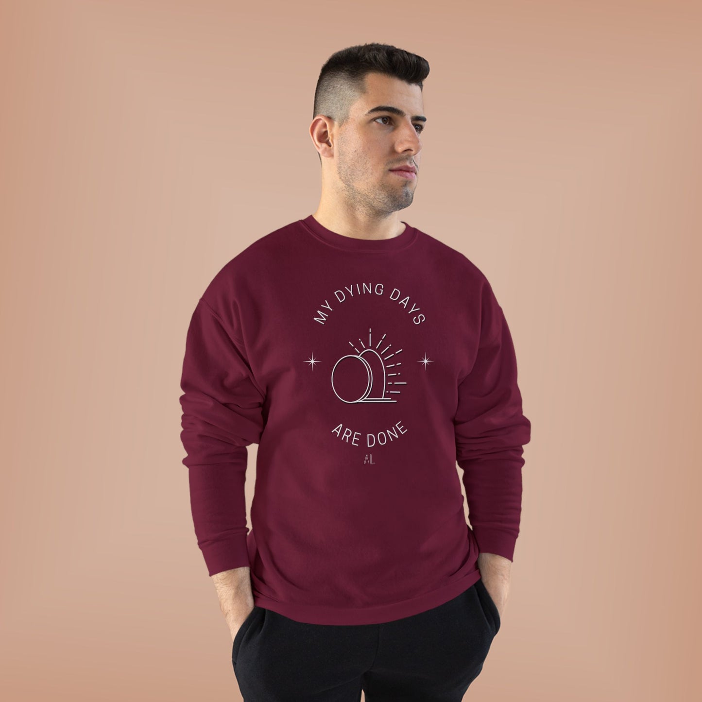 LOYL Dying Days Unisex Crewneck Sweatshirt (light print)