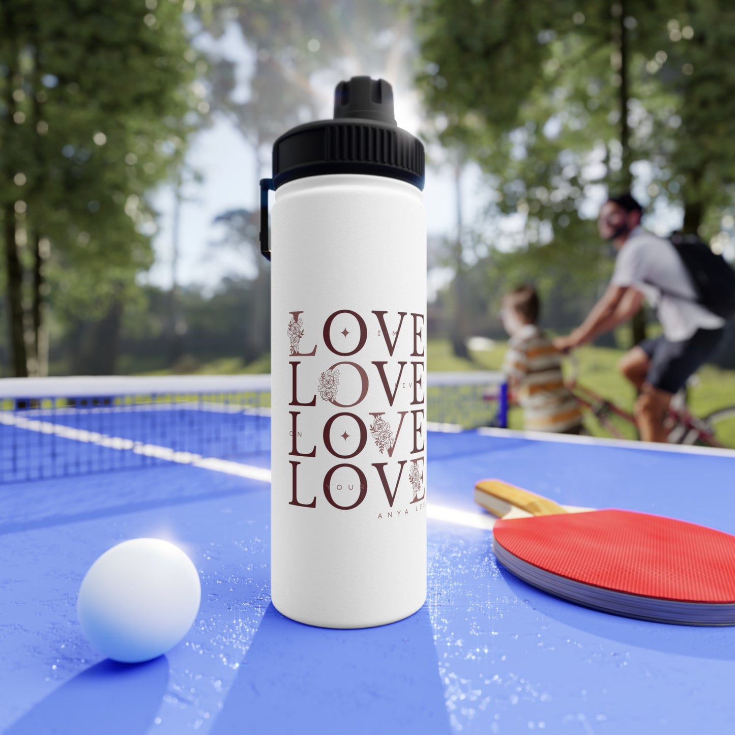 LOYL Steel Water Bottle with Sports Lid | Perfect for Hydration, Fitness, Gym, Outdoors, Travel, Gift Ideas