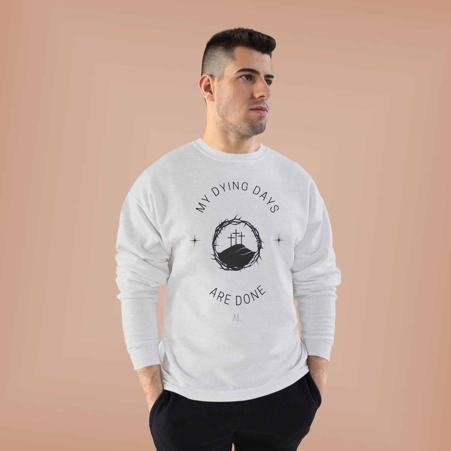 LOYL Dying Days Unisex Crewneck Sweatshirt (dark print)