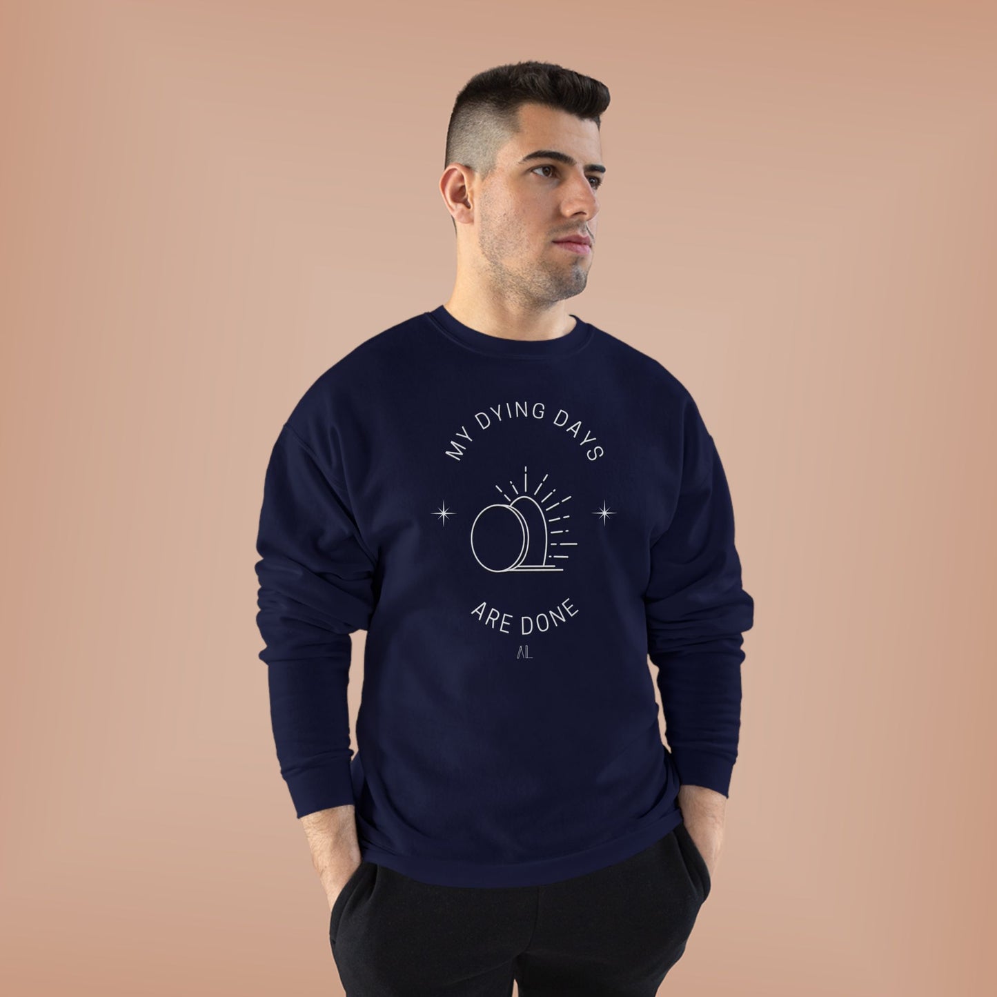 LOYL Dying Days Unisex Crewneck Sweatshirt (light print)