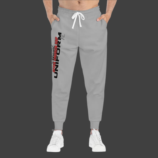 Official After Church Nap Athletic Joggers (light gray/orange)