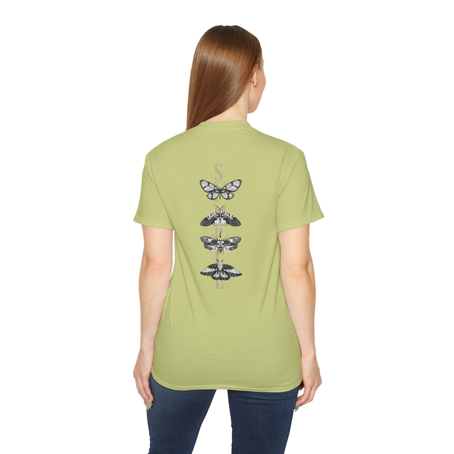 Simple Butterfly Graphic Unisex Ultra Cotton Tee