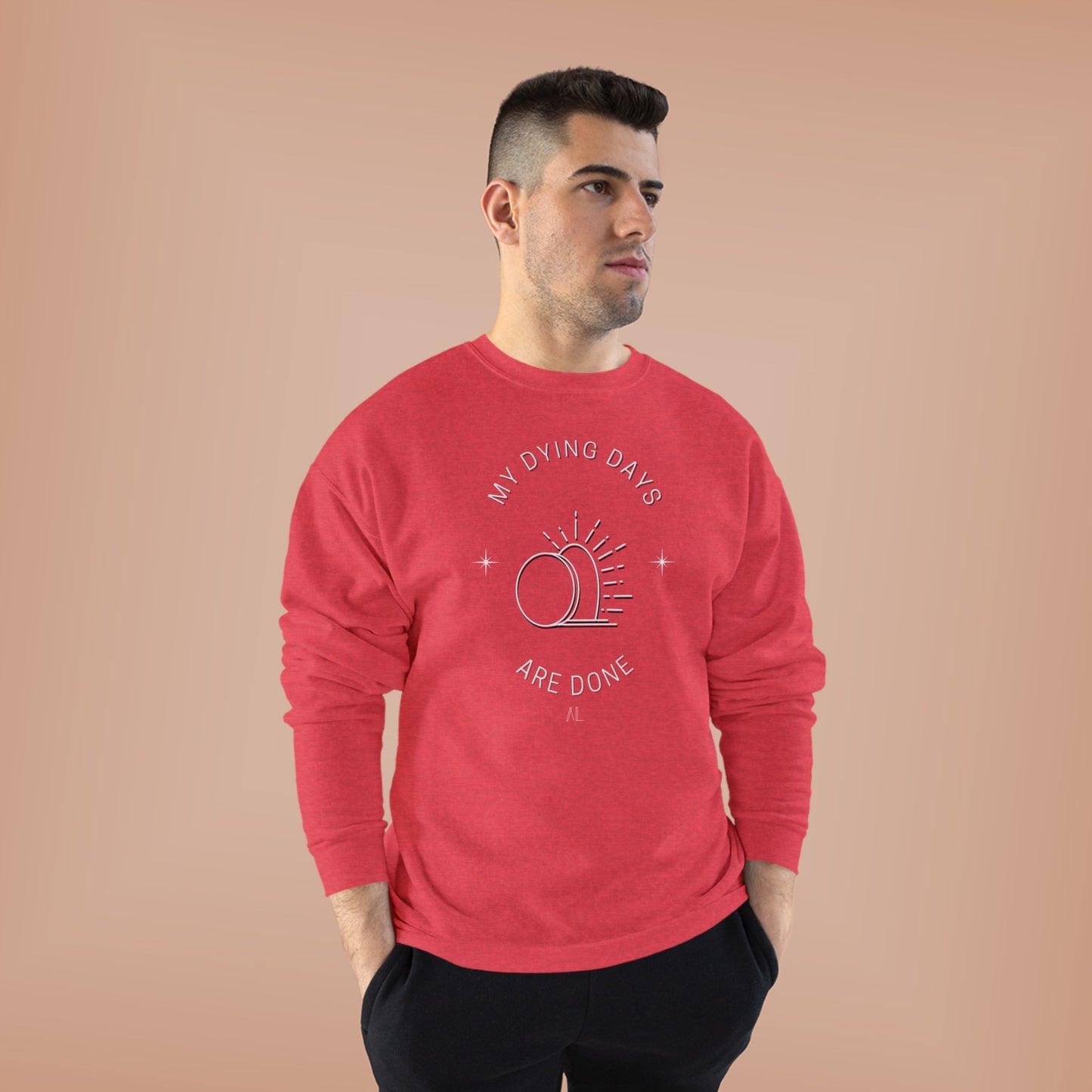 LOYL Dying Days Unisex Crewneck Sweatshirt (light print)