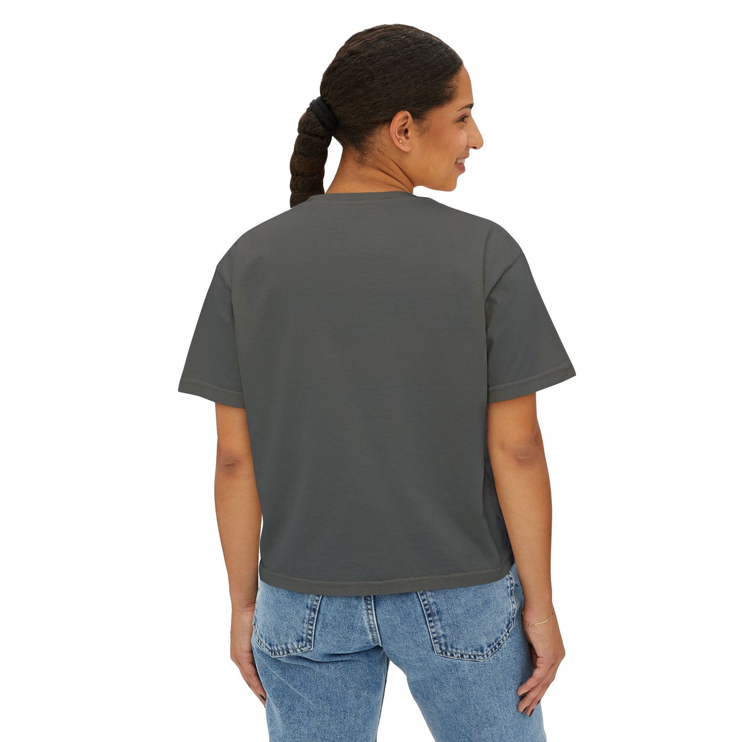 Women's Simple Boxy Tee (pastels)