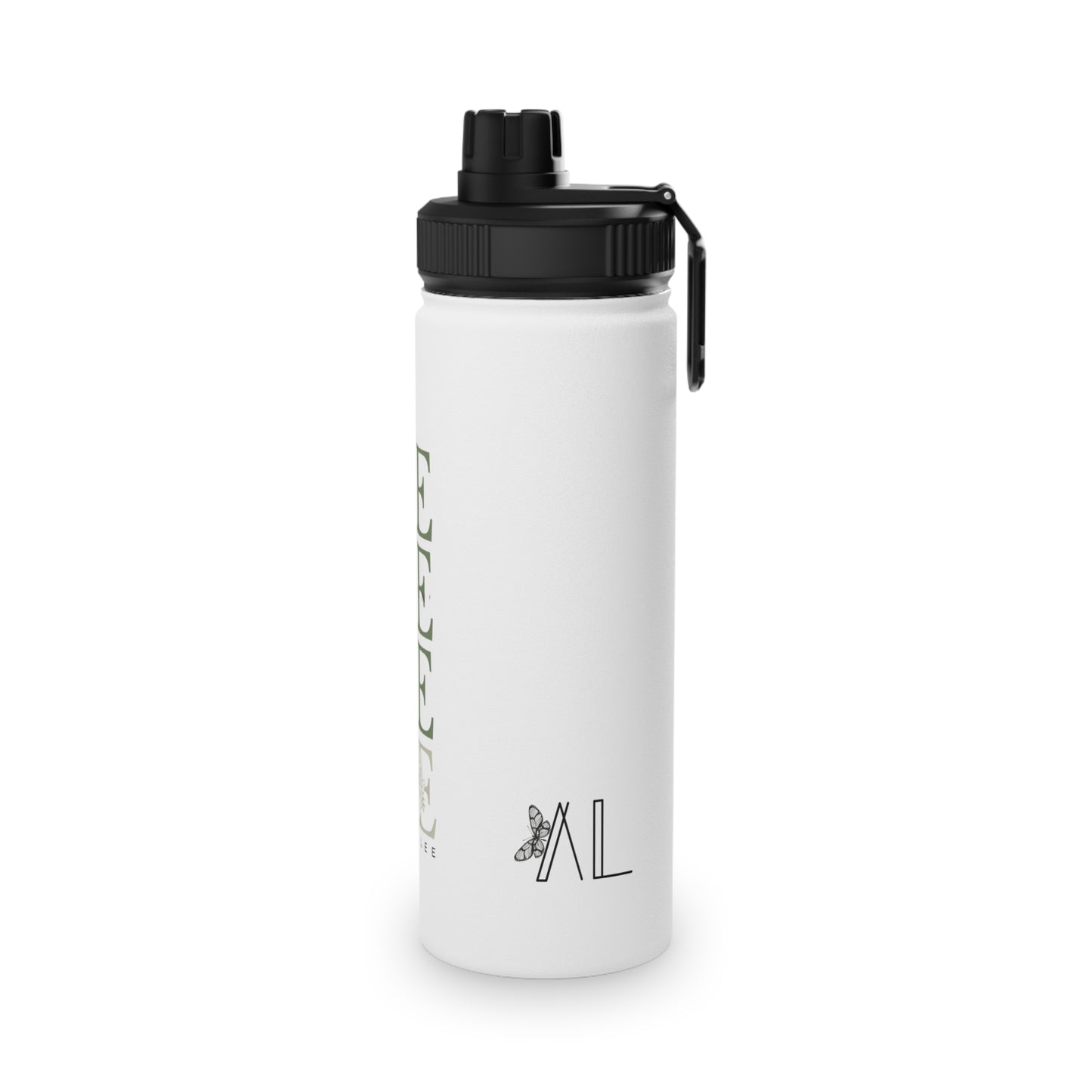 LOYL Stainless Steel Water Bottle, Love (green)
