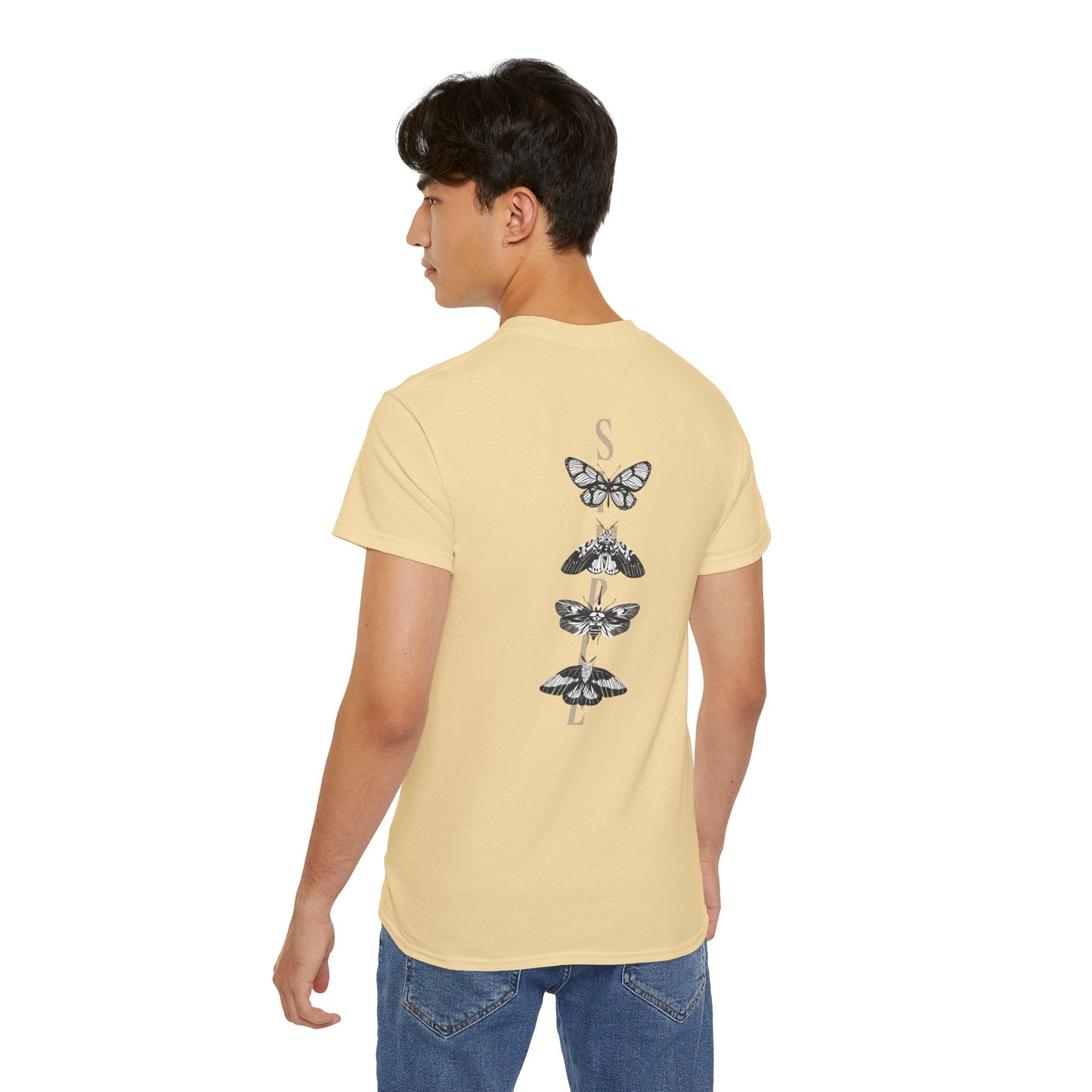Simple Butterfly Graphic Unisex Ultra Cotton Tee
