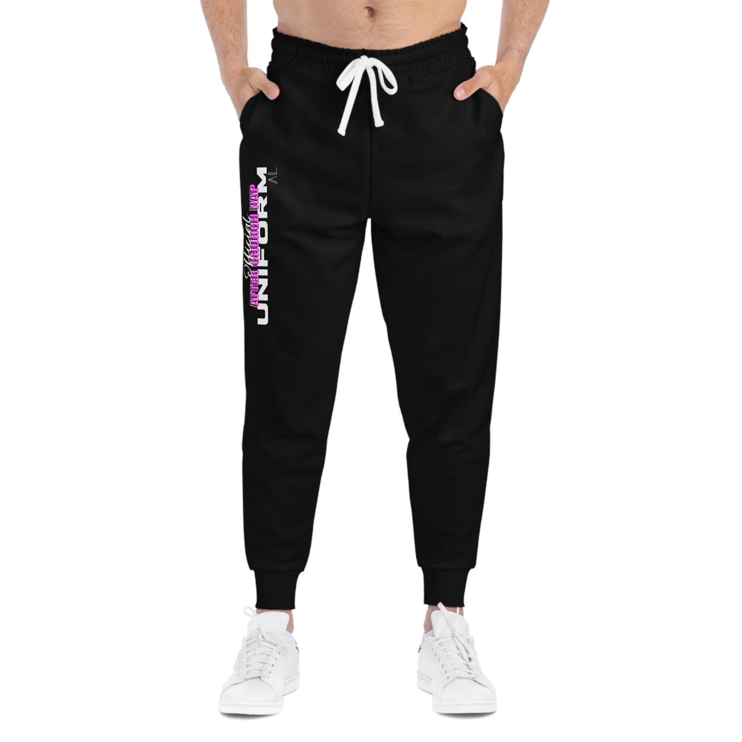 Official After Church Nap Uniform Joggers (black/pink)