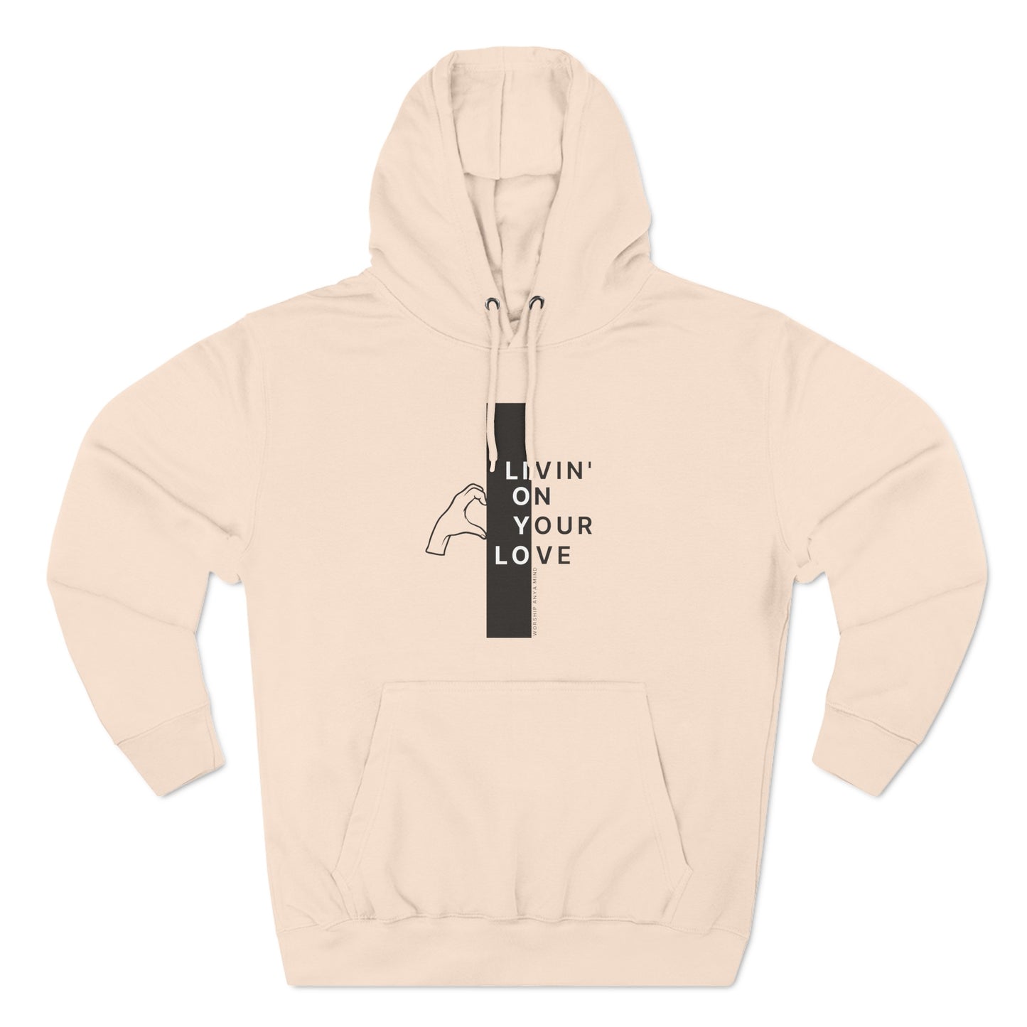 LOYL Three-Panel Fleece Hoodie