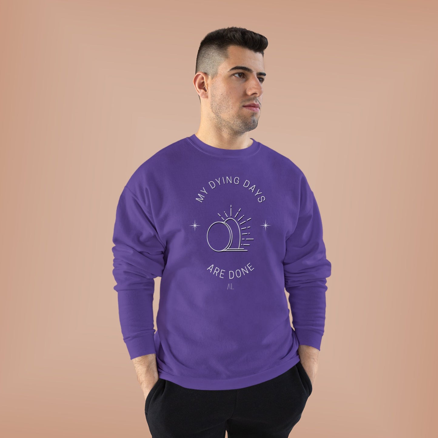 LOYL Dying Days Unisex Crewneck Sweatshirt (light print)