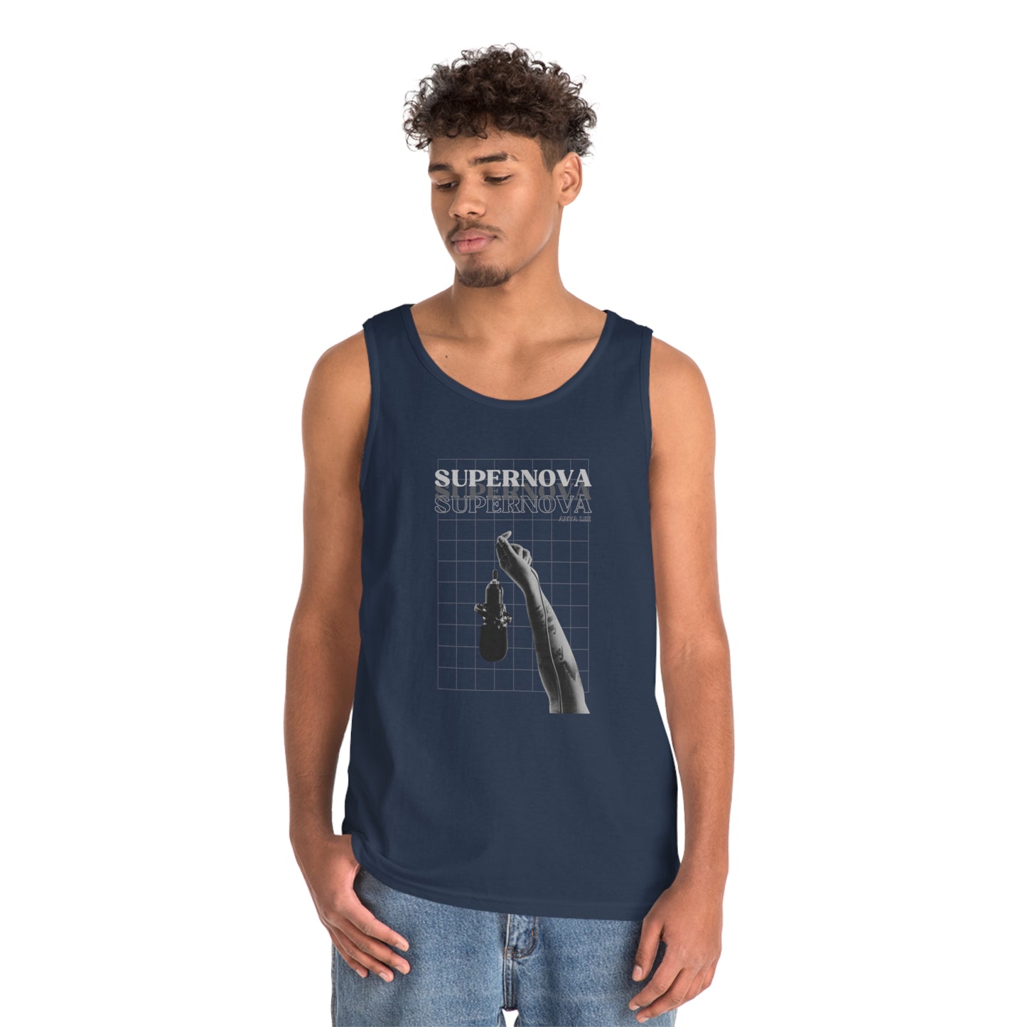 Supernova Unisex Heavy Cotton Tank Top