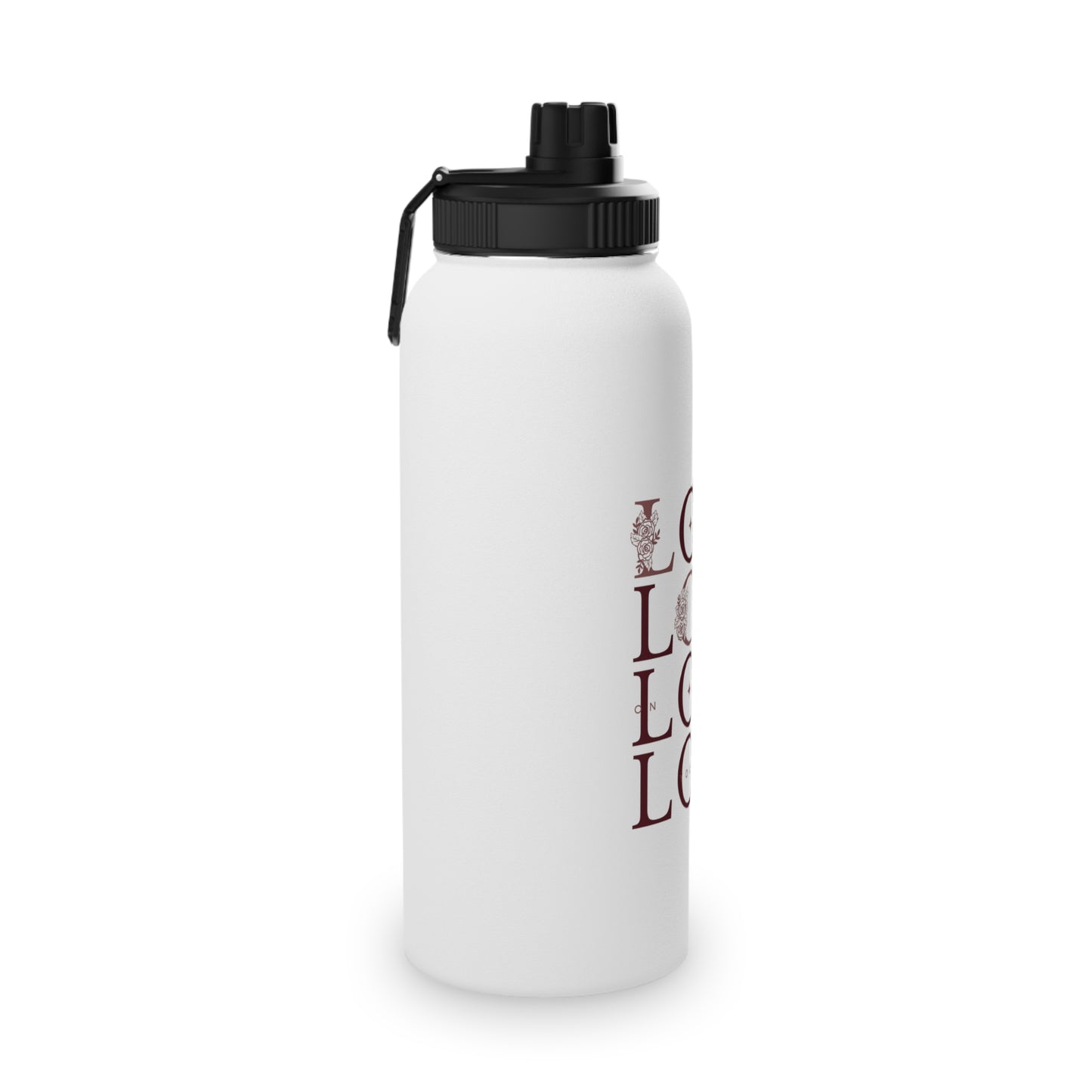 LOYL Steel Water Bottle with Sports Lid | Perfect for Hydration, Fitness, Gym, Outdoors, Travel, Gift Ideas