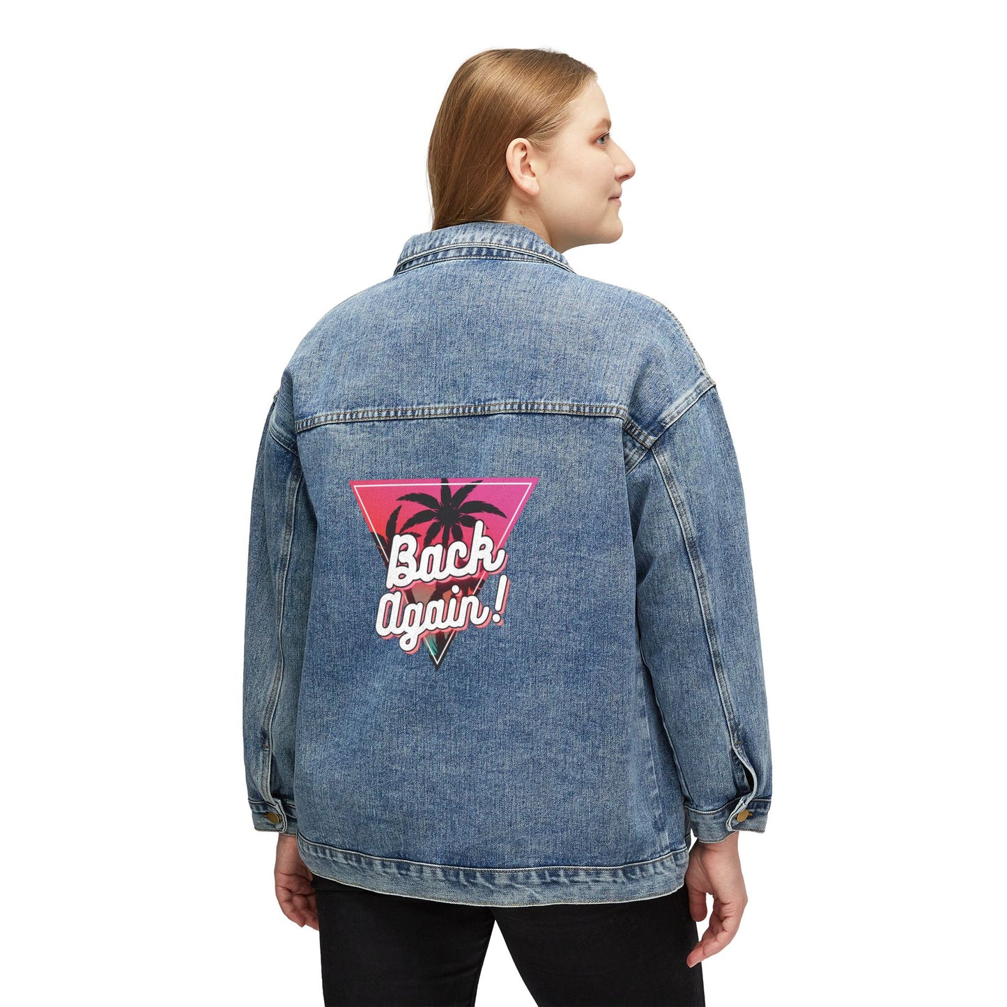 Retro-Inspired Women's Denim Jacket - Back Again!