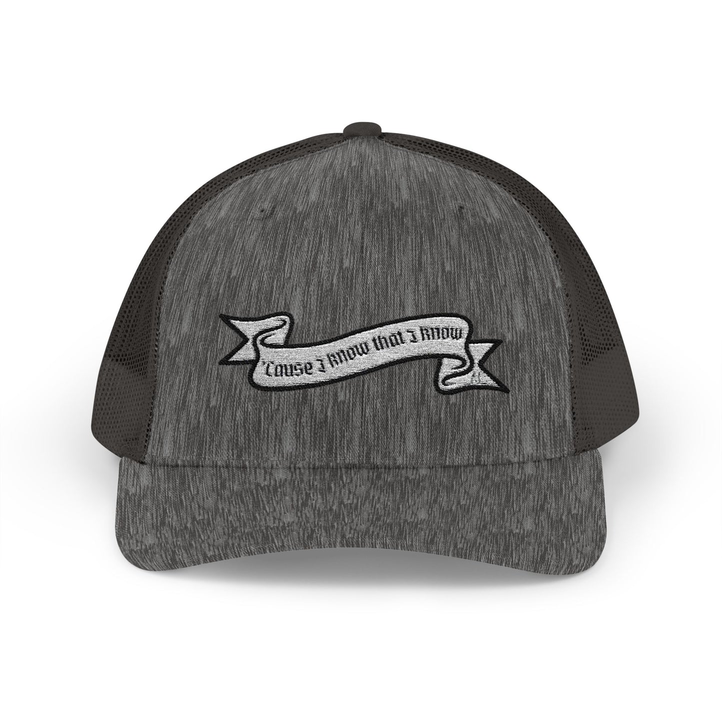 God Made It Snapback Trucker Cap - I Know That I Know