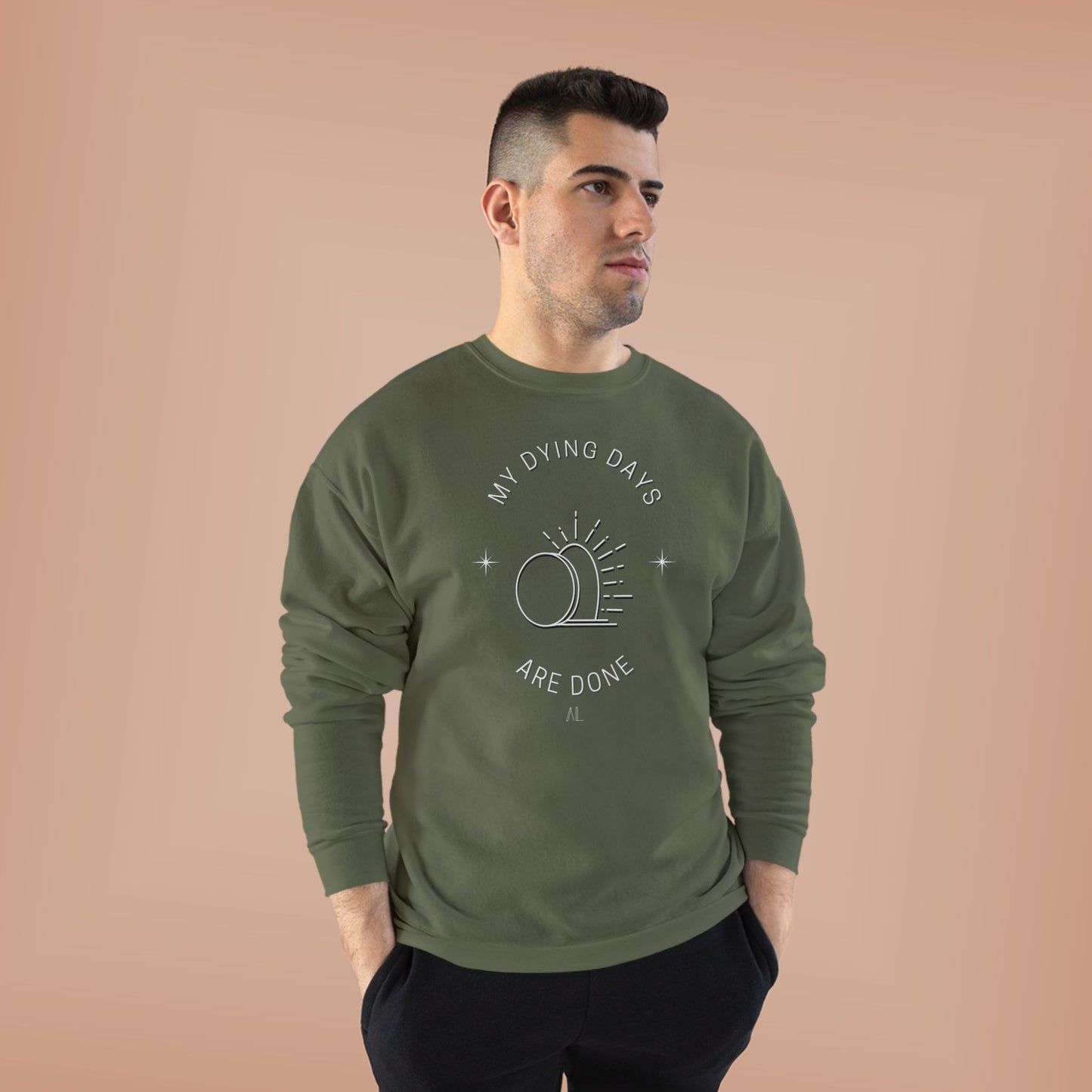 LOYL Dying Days Unisex Crewneck Sweatshirt (light print)