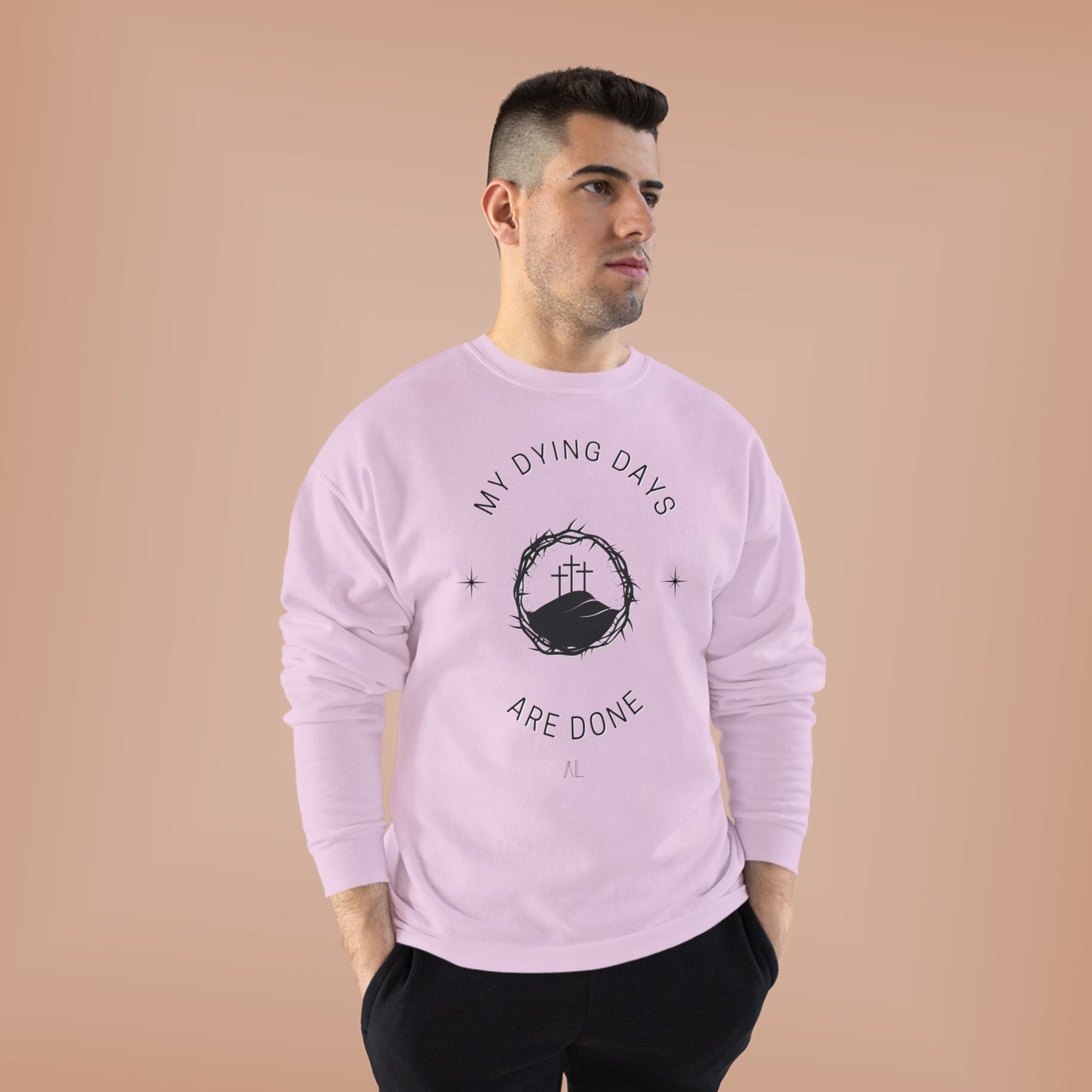 LOYL Dying Days Unisex Crewneck Sweatshirt (dark print)