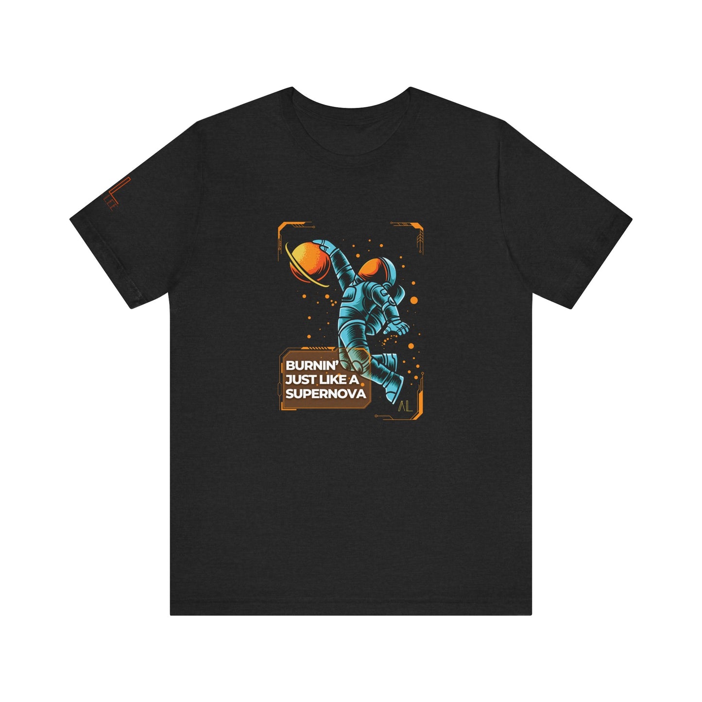 Dunking Astronaut Supernova - Unisex Short Sleeve Shirt