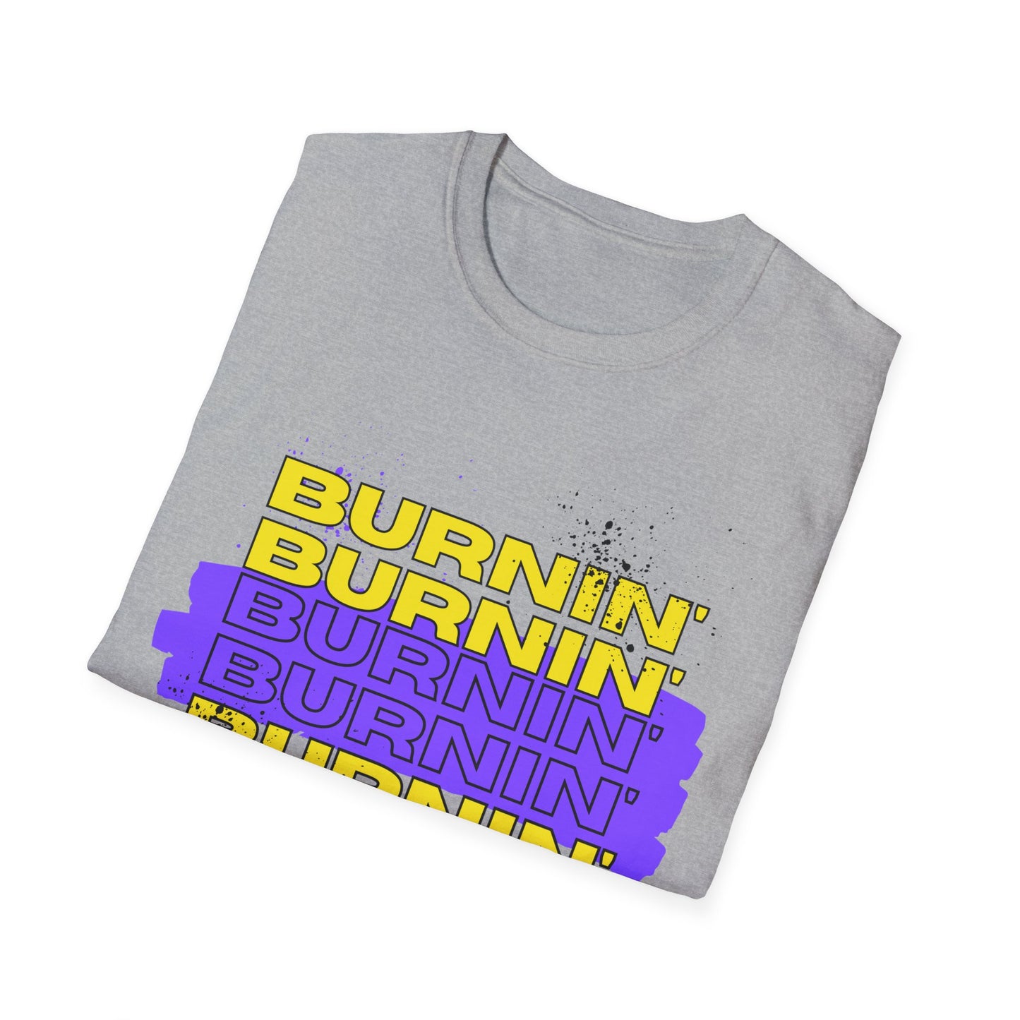 Burnin' Repeat Unisex Softstyle T-Shirt