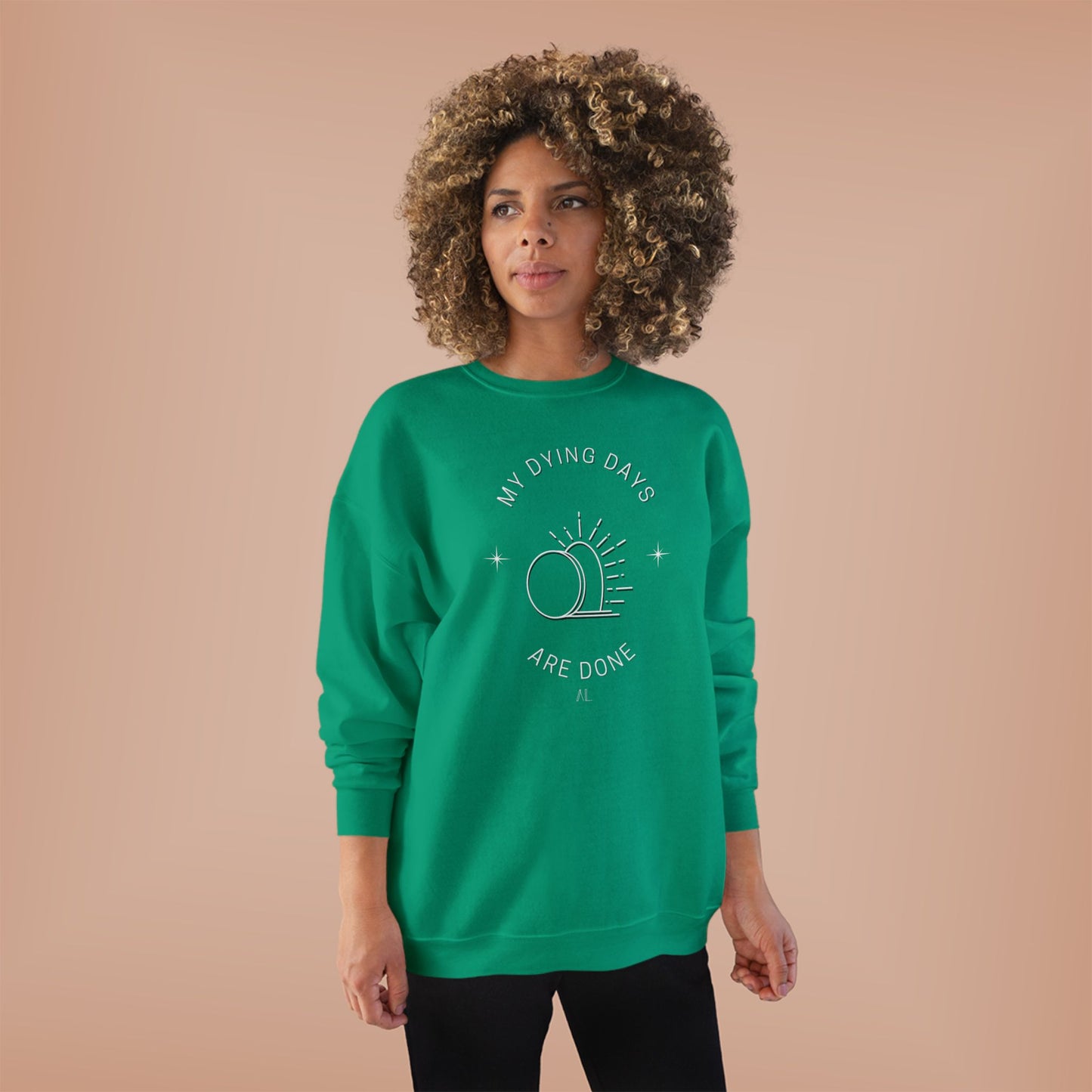 LOYL Dying Days Unisex Crewneck Sweatshirt (light print)