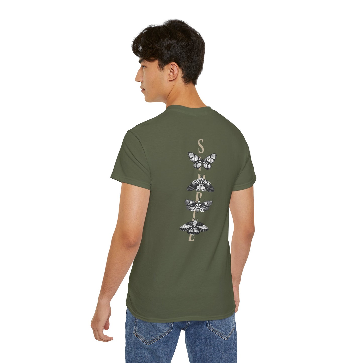 Simple Butterfly Graphic Unisex Ultra Cotton Tee