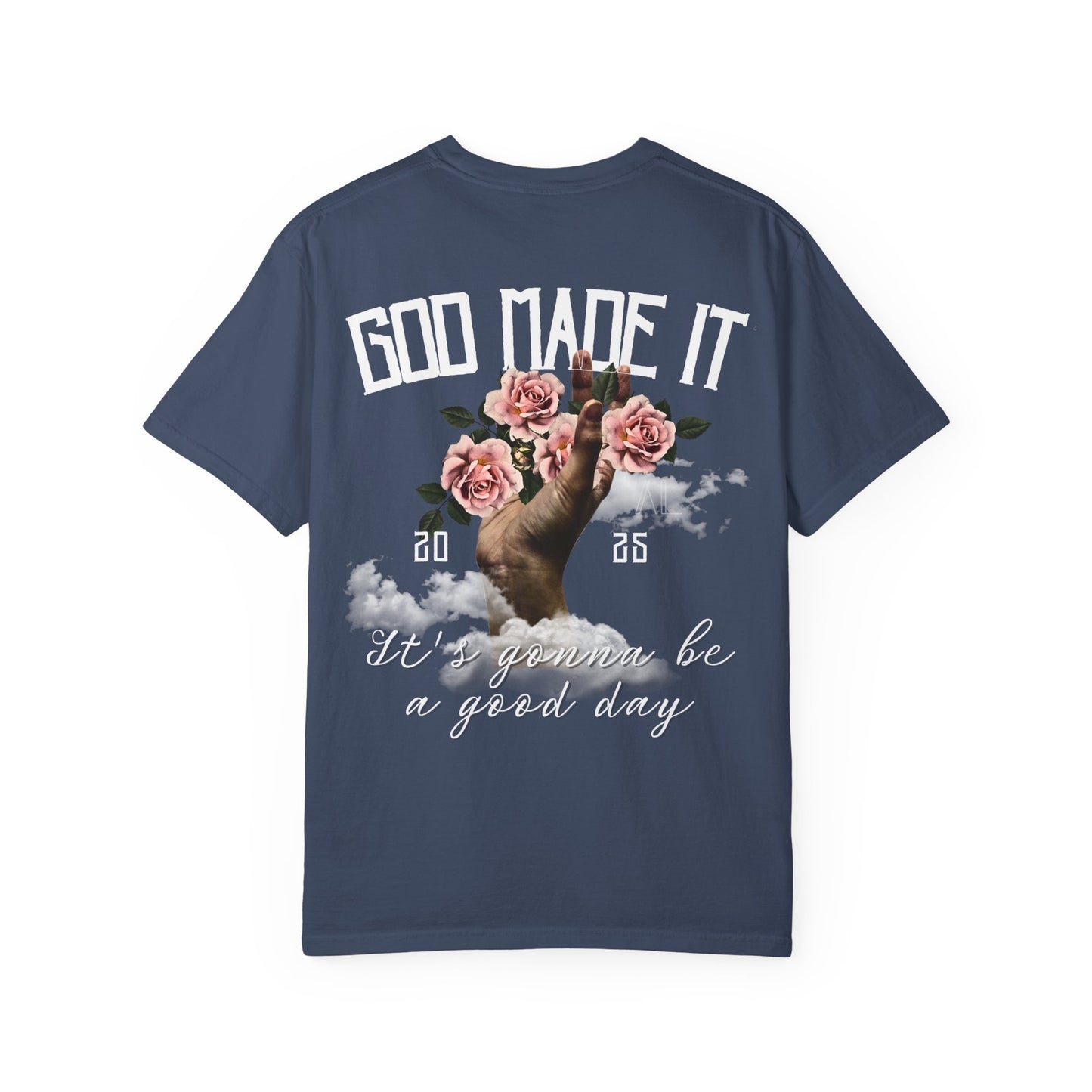 God Made It Inspirational Floral T-Shirt