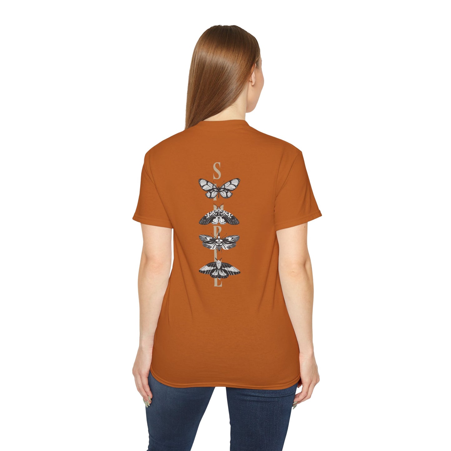 Simple Butterfly Graphic Unisex Ultra Cotton Tee