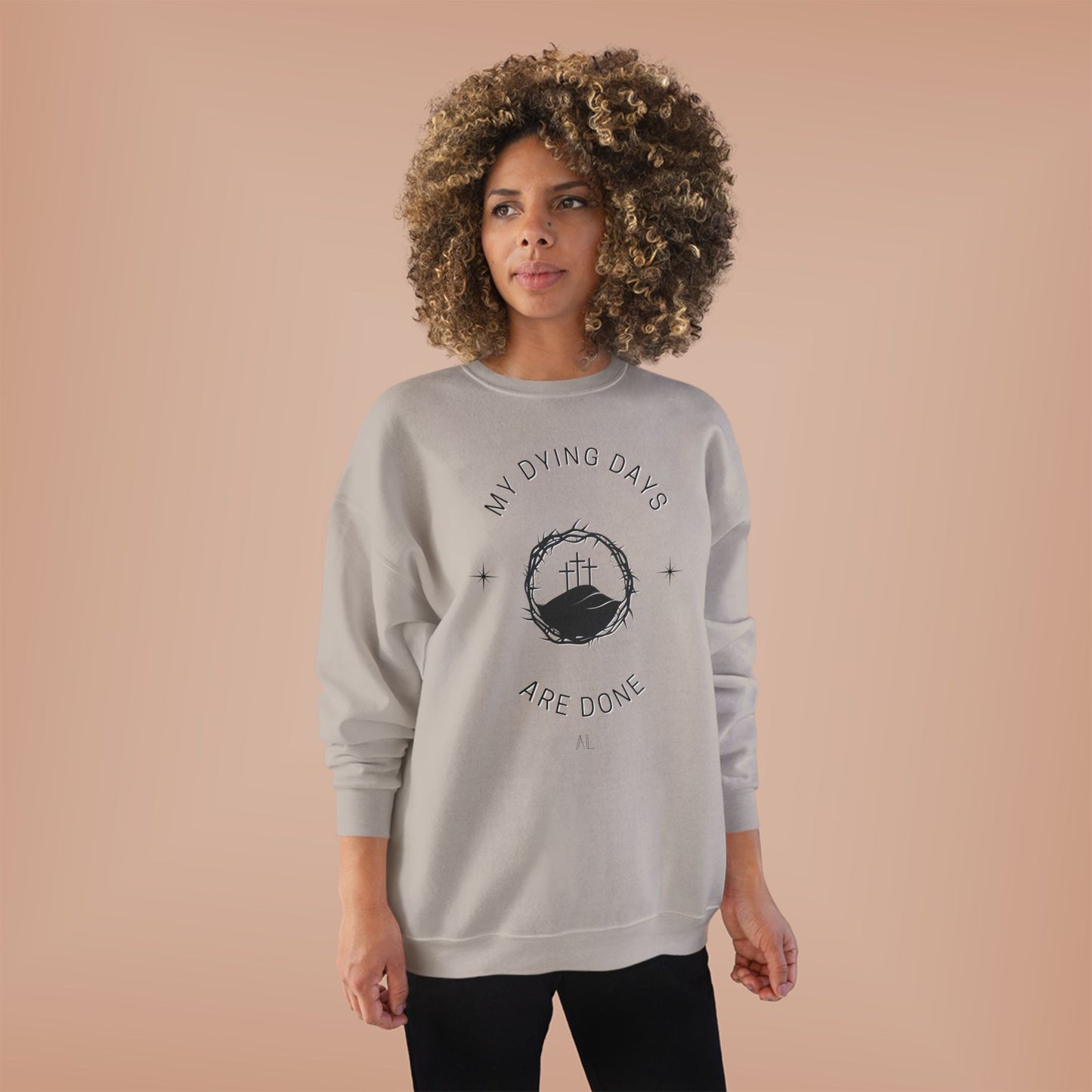 LOYL Dying Days Unisex Crewneck Sweatshirt (dark print)