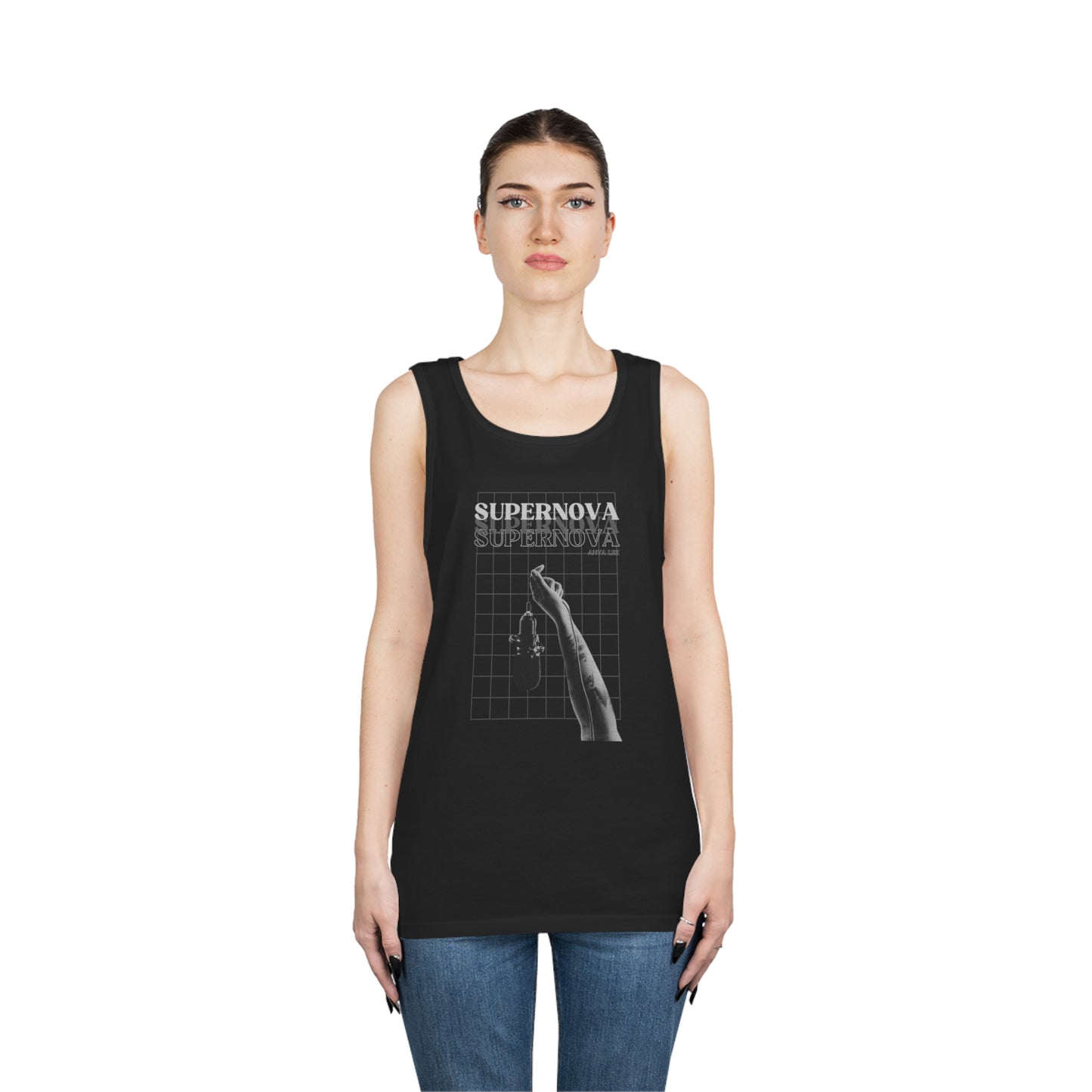 Supernova Unisex Heavy Cotton Tank Top