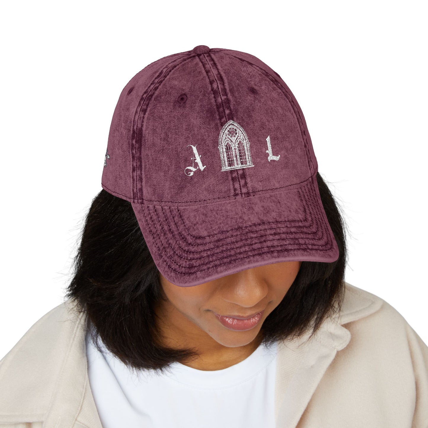 Vintage Embroidered Anya Lee Cap