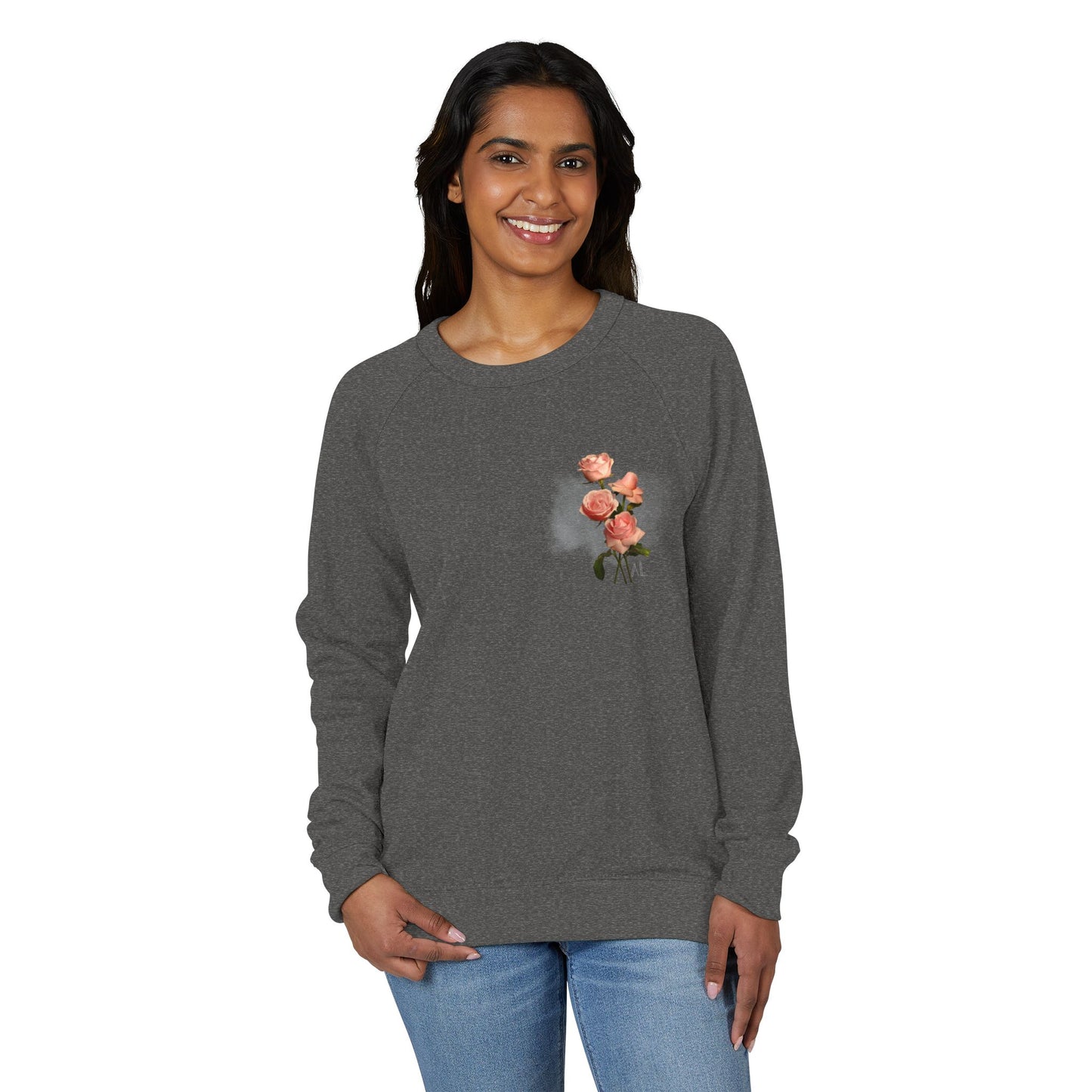 God Made It Floral Crewneck Sweatshirt, Cozy Unisex Pullover