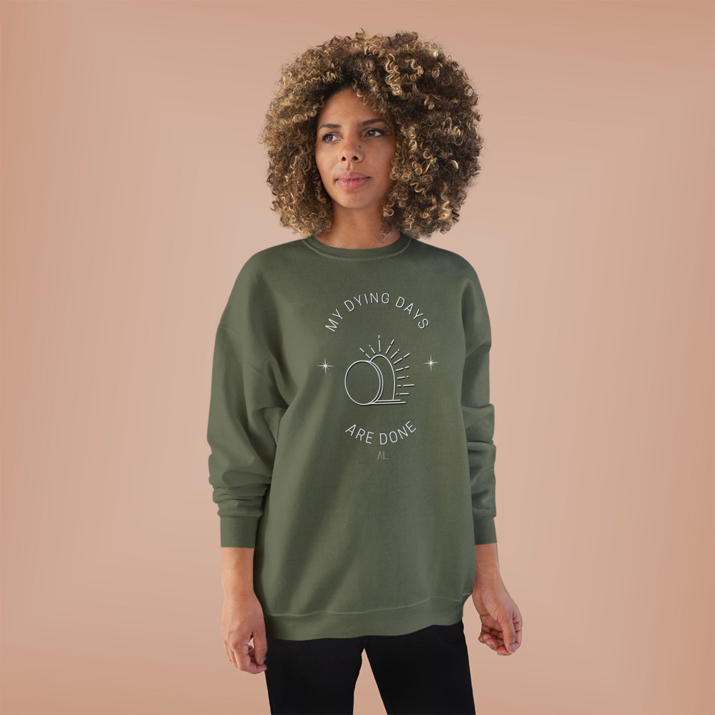 LOYL Dying Days Unisex Crewneck Sweatshirt (light print)