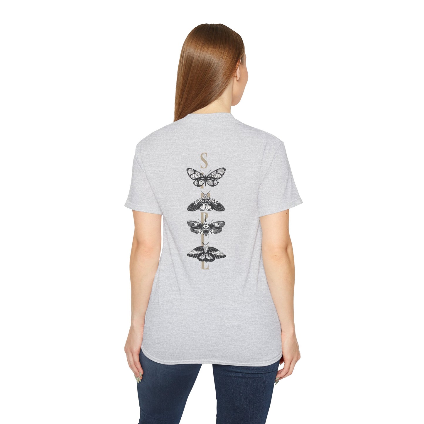 Simple Butterfly Graphic Unisex Ultra Cotton Tee