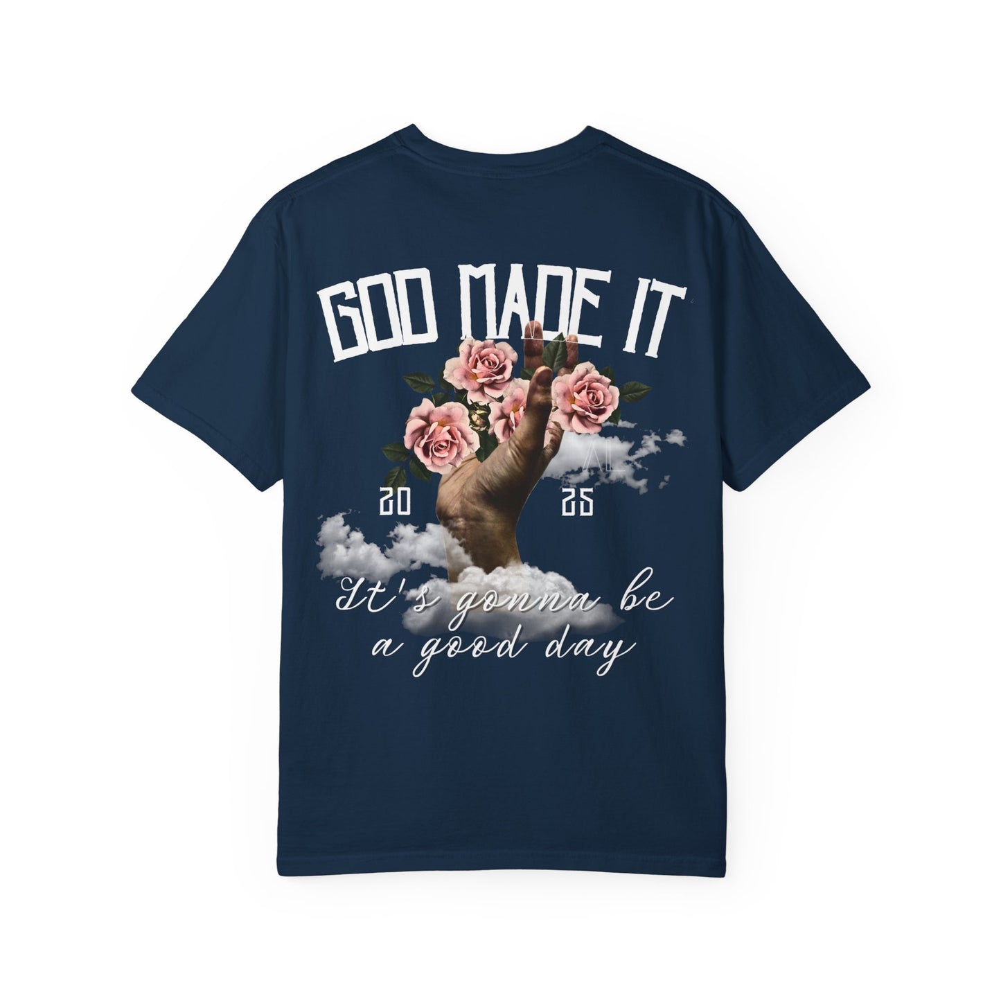God Made It Inspirational Floral T-Shirt