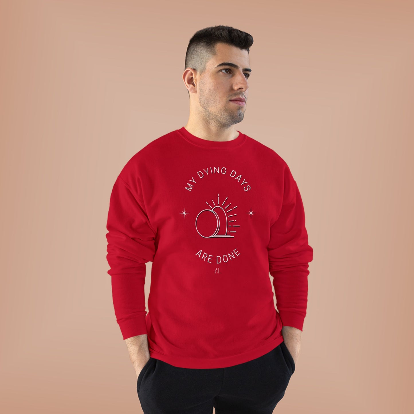 LOYL Dying Days Unisex Crewneck Sweatshirt (light print)