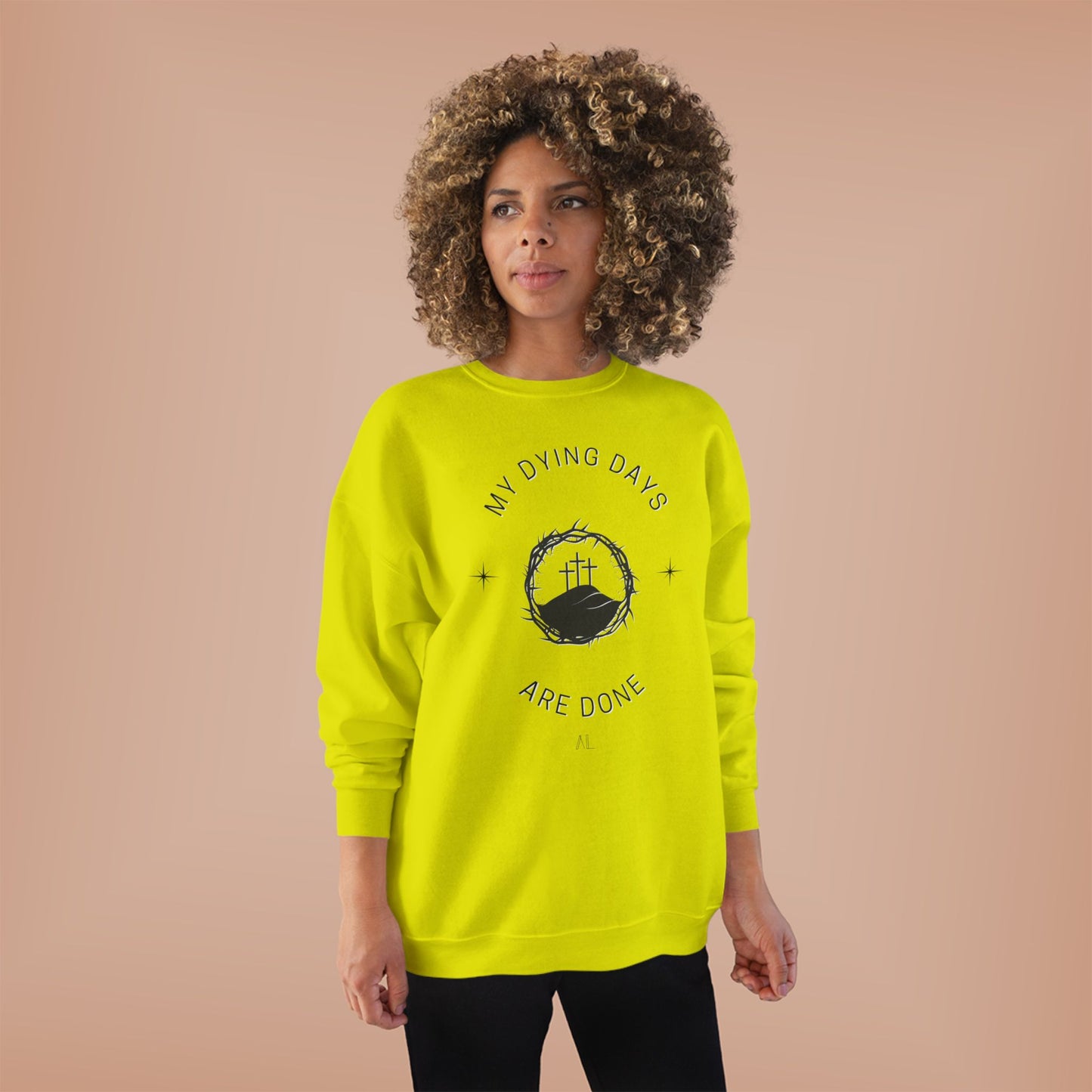 LOYL Dying Days Unisex Crewneck Sweatshirt (dark print)