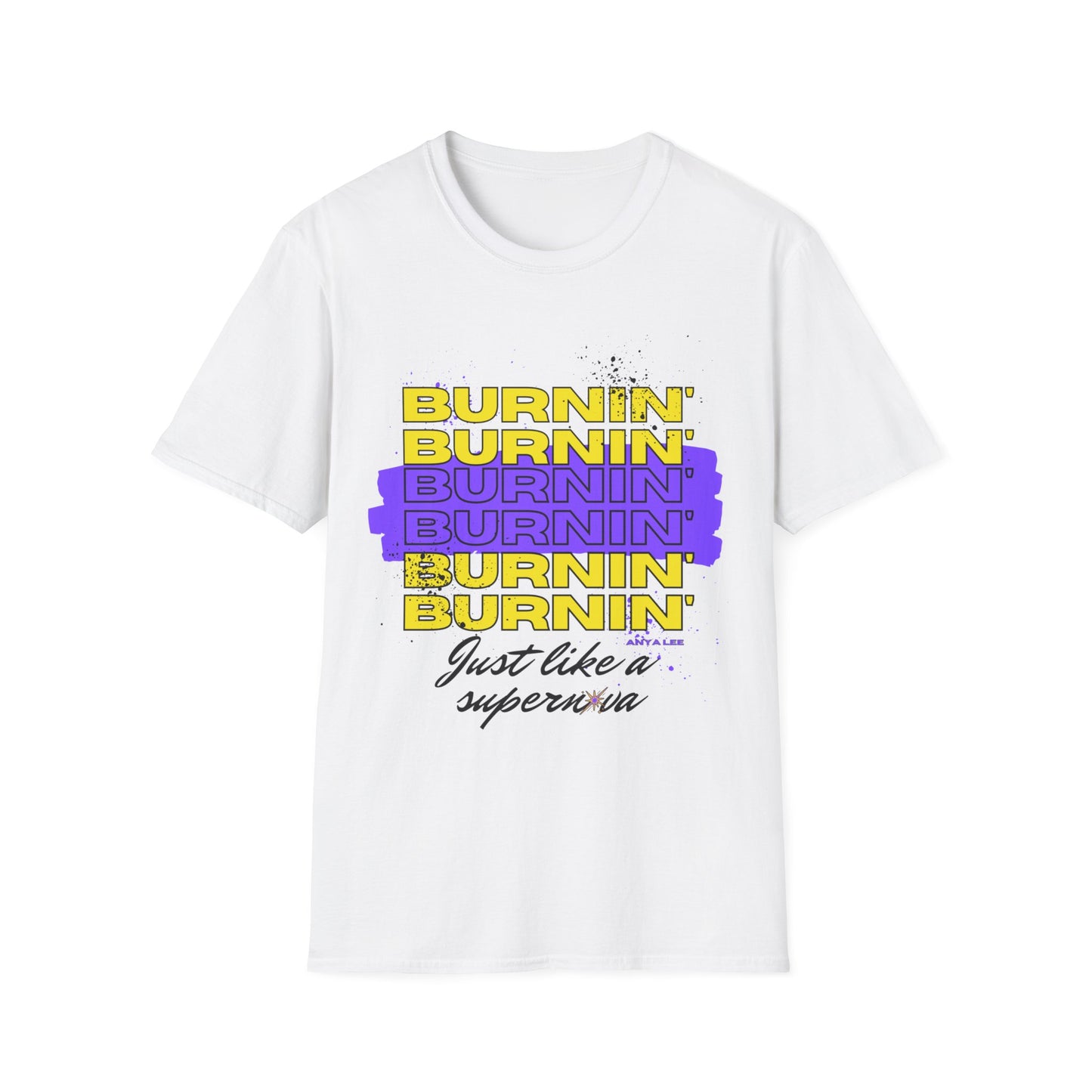 Burnin' Repeat Unisex Softstyle T-Shirt