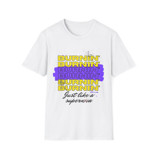 Burnin' Repeat Unisex Softstyle T-Shirt