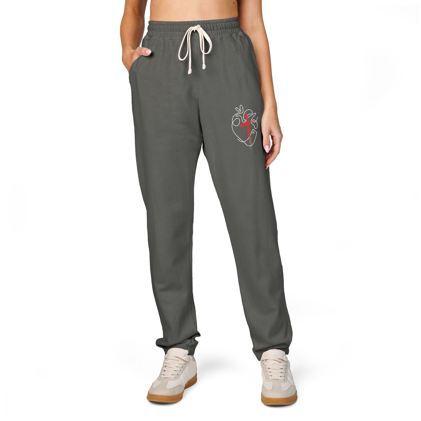 Changed By Grace Cozy Graphic Sweatpants, Comfortable Joggers