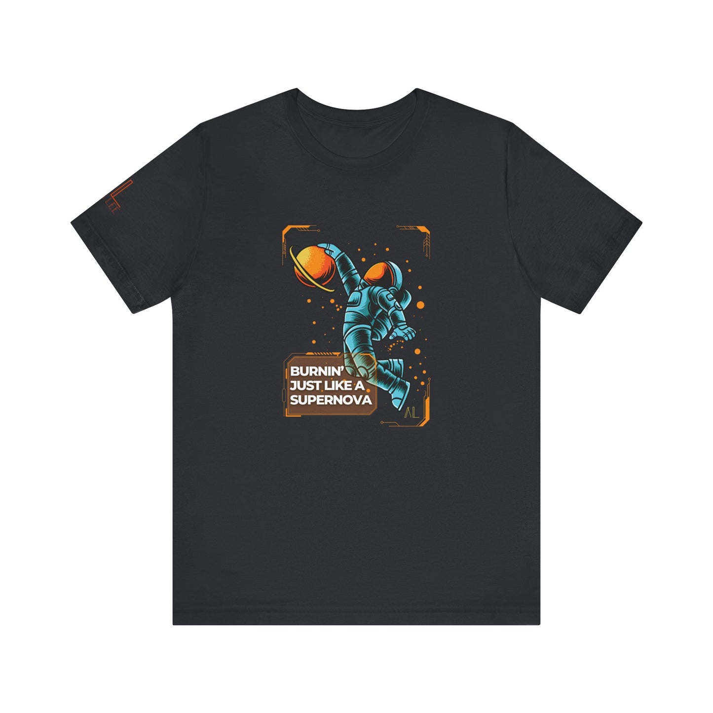 Dunking Astronaut Supernova - Unisex Short Sleeve Shirt