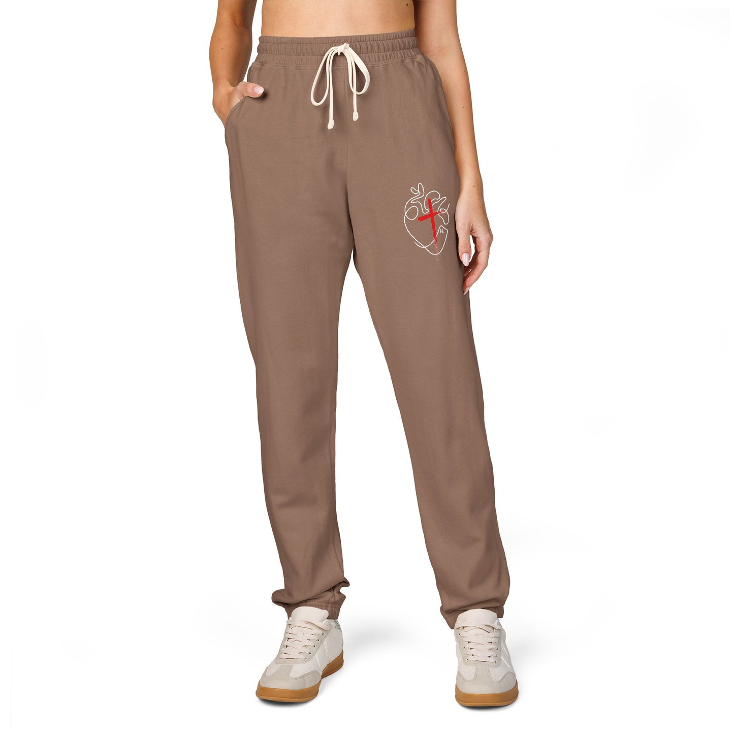 Changed By Grace Cozy Graphic Sweatpants, Comfortable Joggers