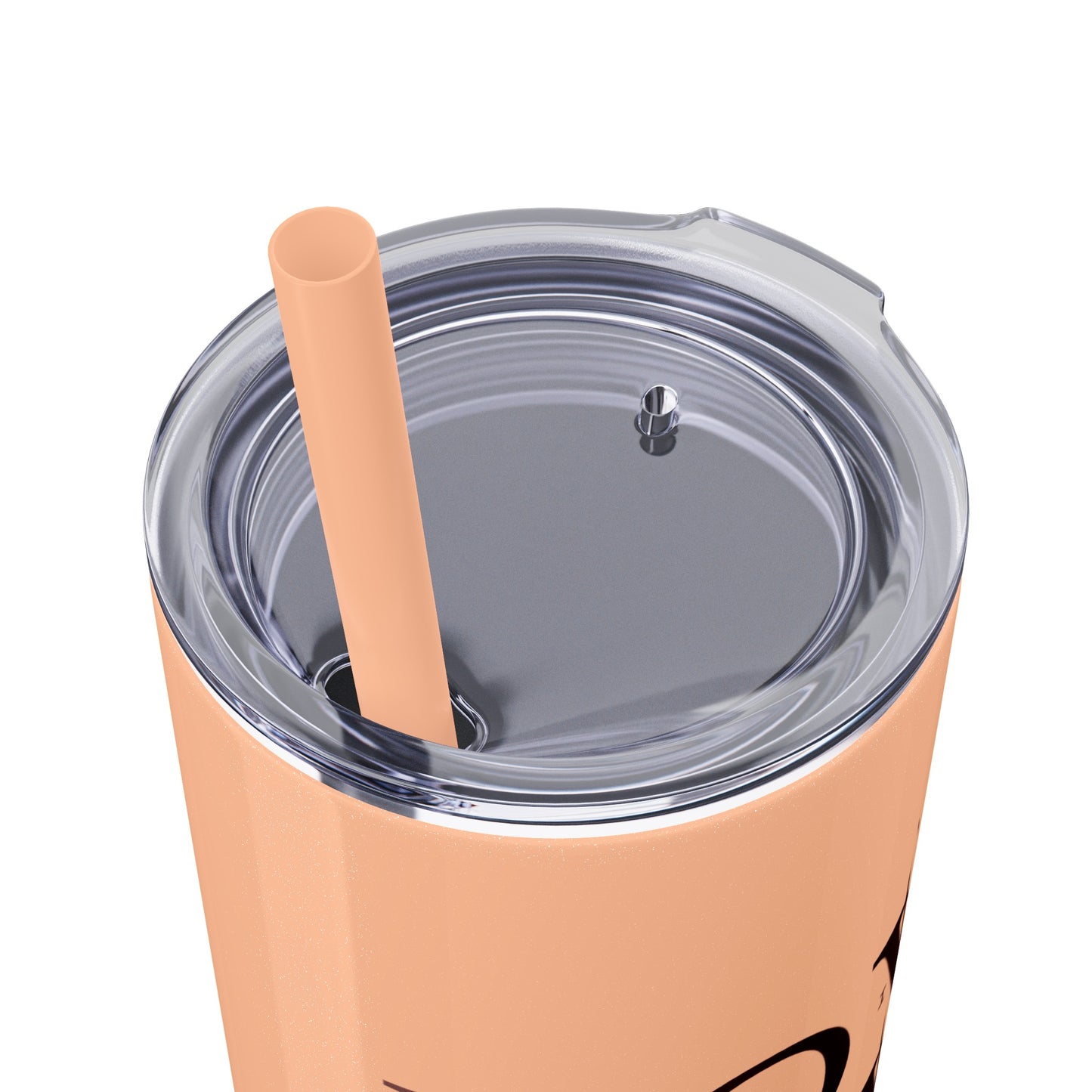 LOYL Skinny Tumbler with Straw, 20oz